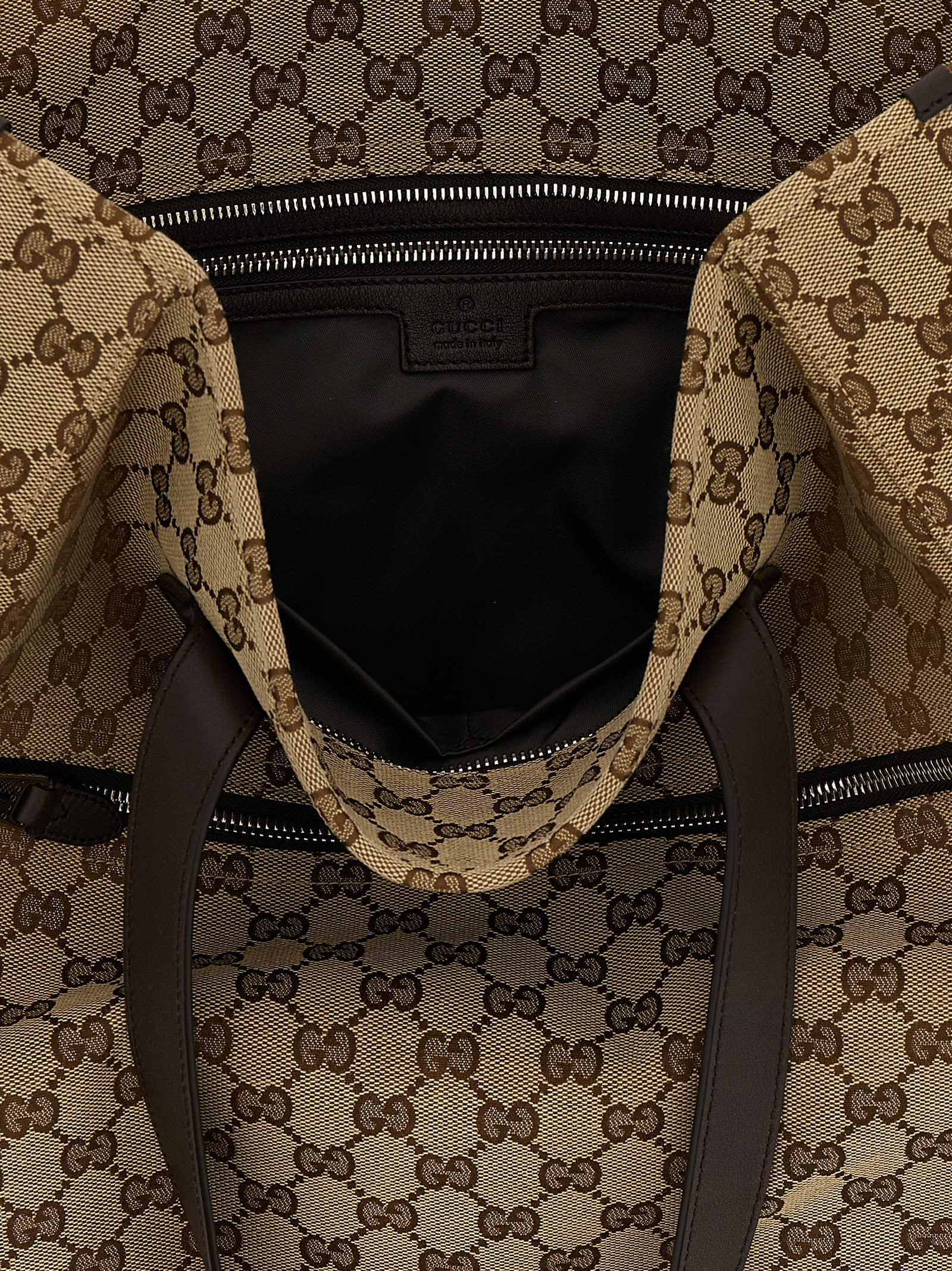 Gucci Brown Polyester Shoulder Bag Gucci