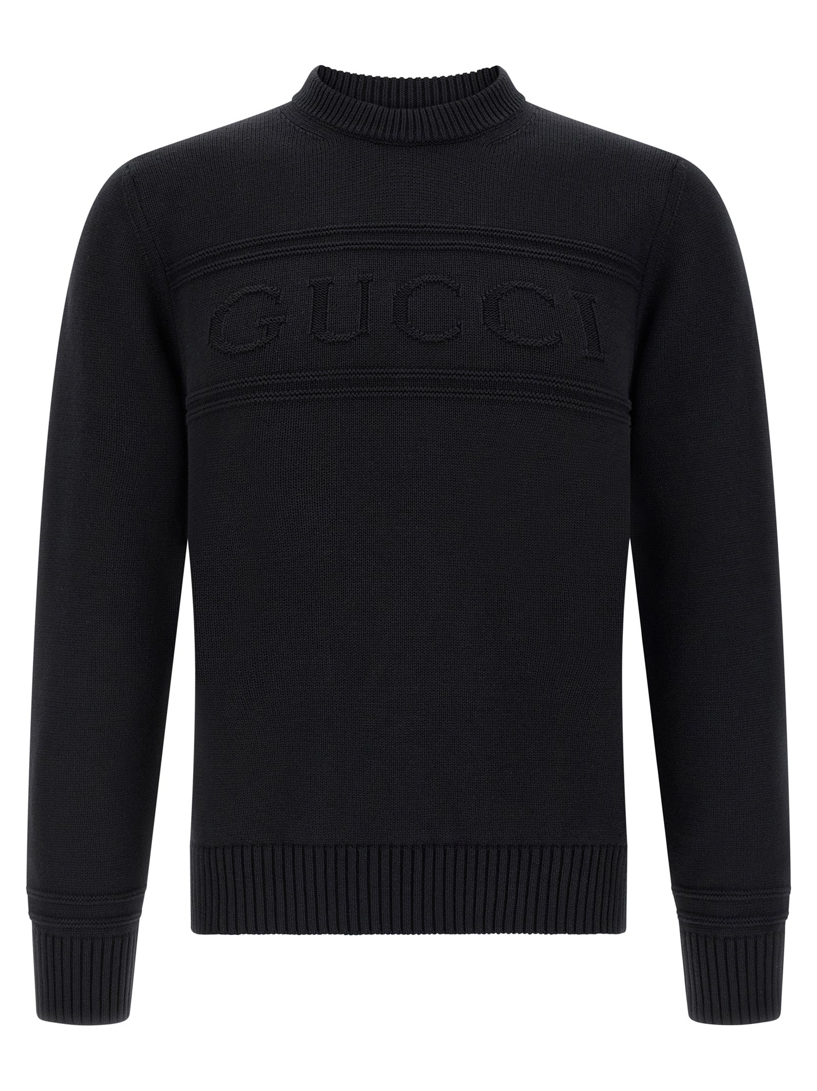 Gucci Black Cotton Cardigan Gucci