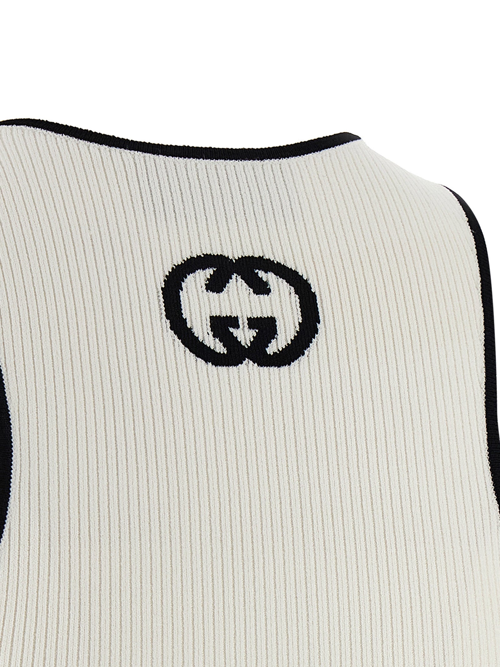 Gucci Bicolor Viscose Tank Tops Gucci