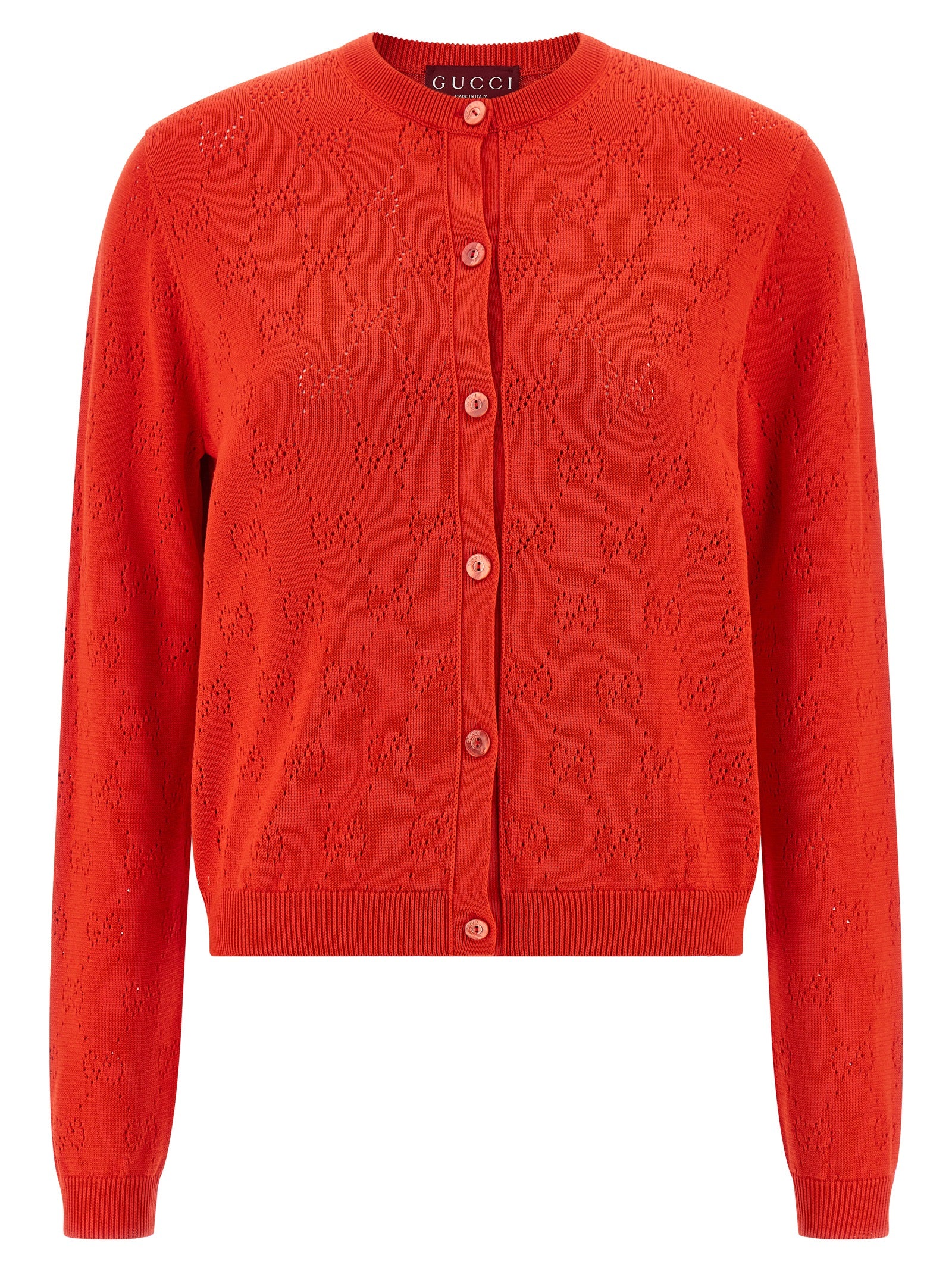 Gucci Multicolor Cotton Cardigan Gucci