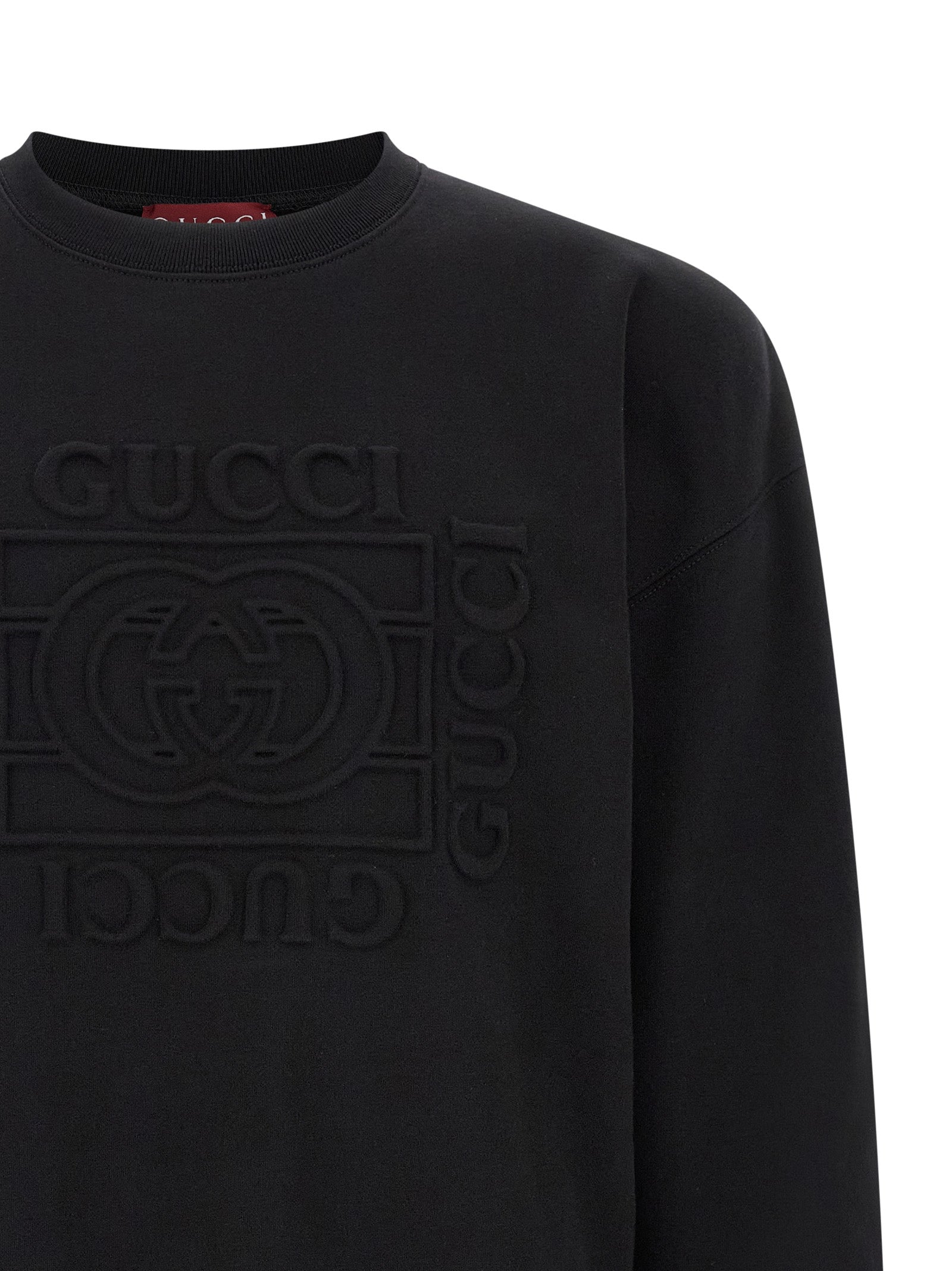 Gucci Black Cotton Sweatshirt Gucci