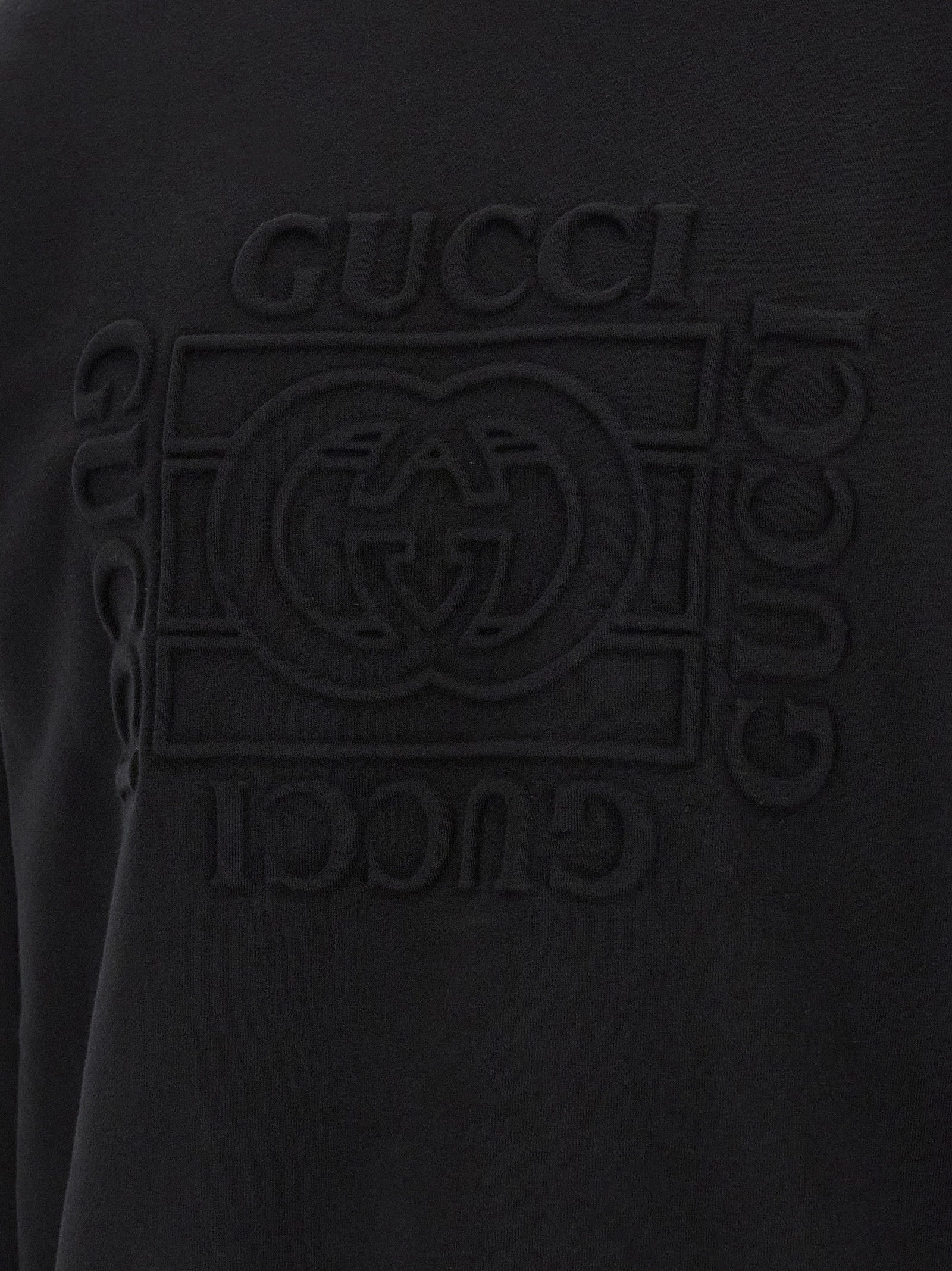 Gucci Black Cotton Sweatshirt Gucci