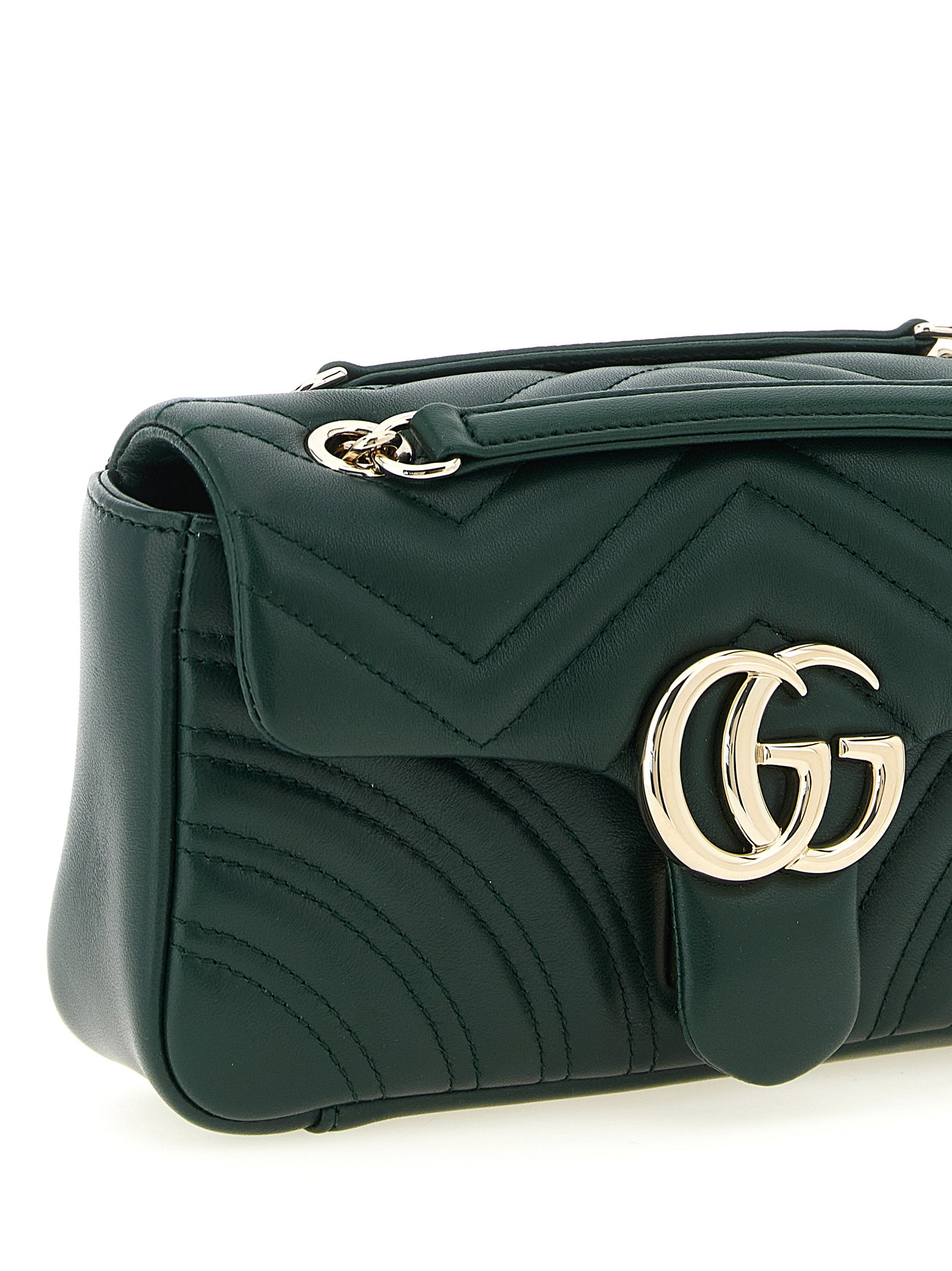 Gucci Bicolor Lamb Leather Shoulder Bag Gucci