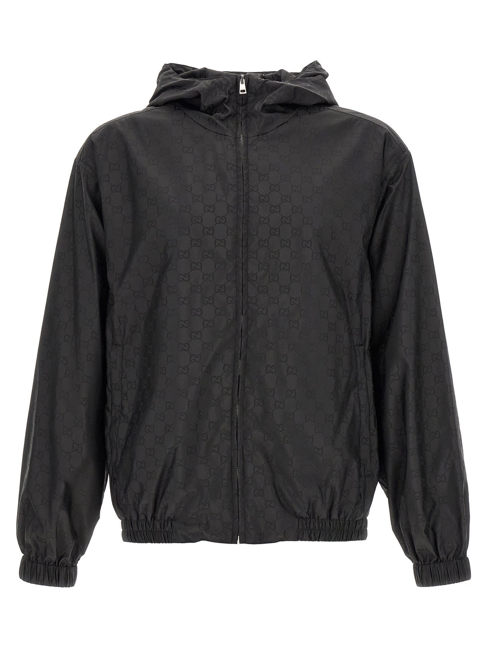 Gucci Black Polyamide Shell Jacket Gucci