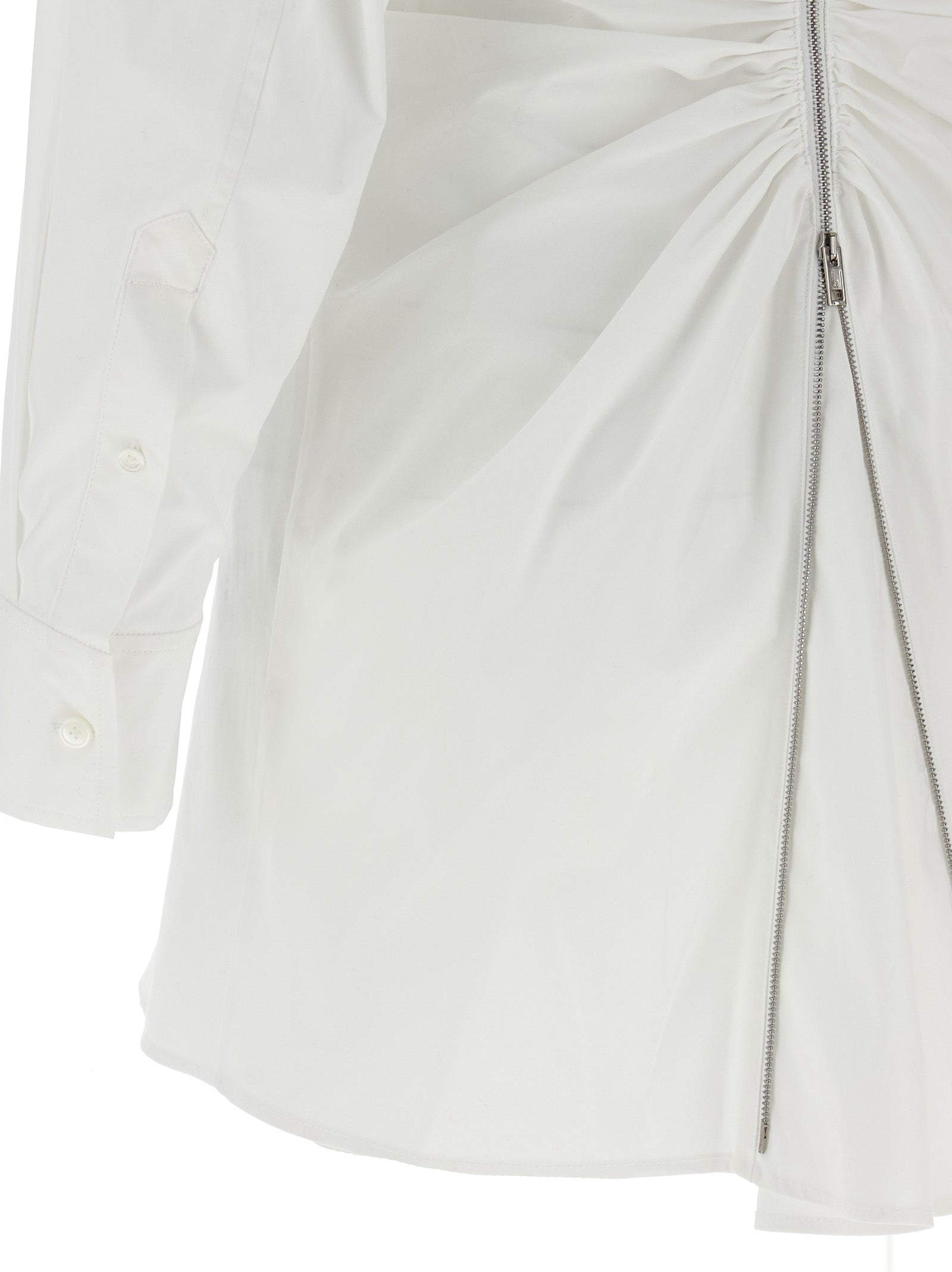 Alexander Wang White Cotton Short Dress Alexander Wang