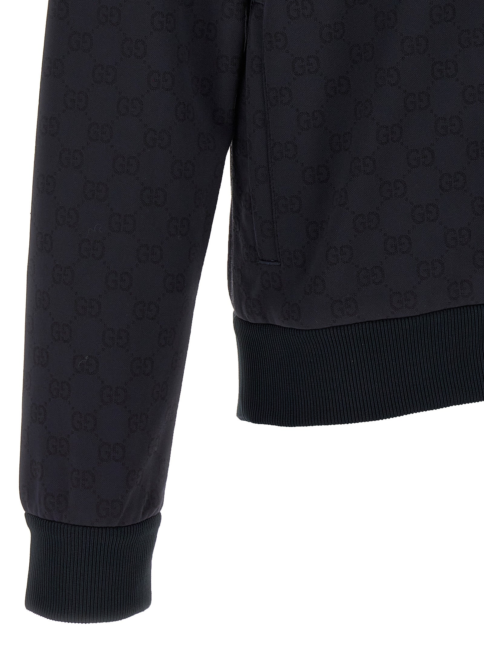 Gucci Blue Polyamide Sweatshirt Gucci