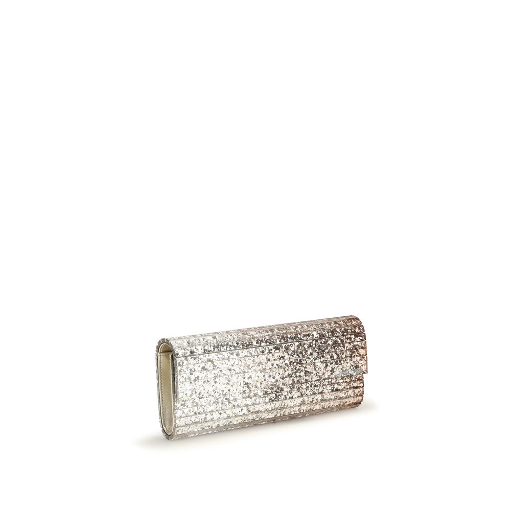Jimmy Choo Gold Plexiglass Clutch Bag Jimmy Choo