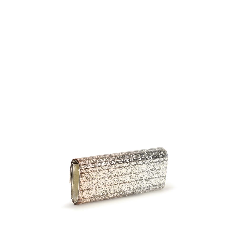 Jimmy Choo Gold Plexiglass Clutch Bag Jimmy Choo