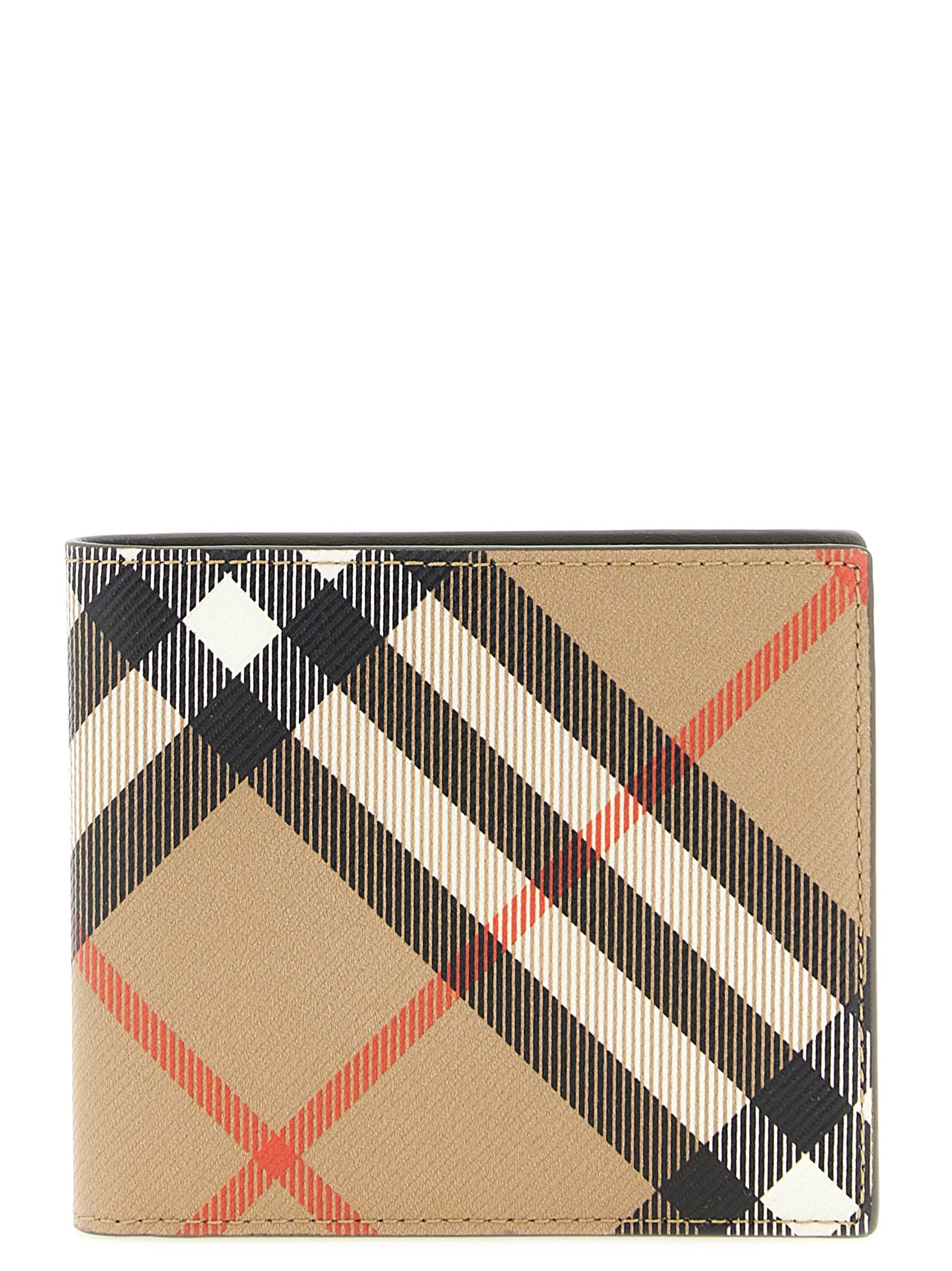 Burberry Beige Polyethylene Wallet Burberry
