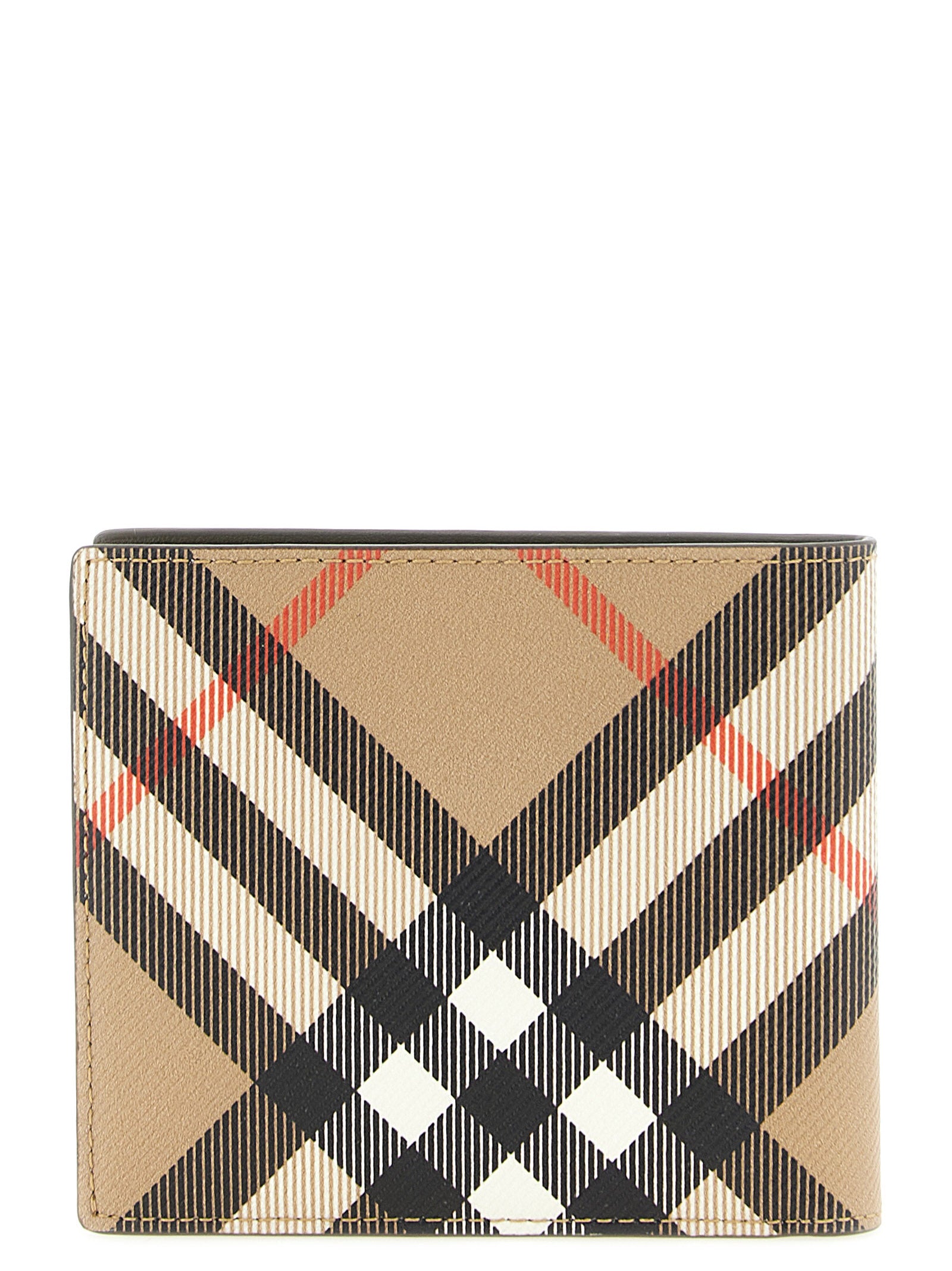 Burberry Beige Polyethylene Wallet Burberry