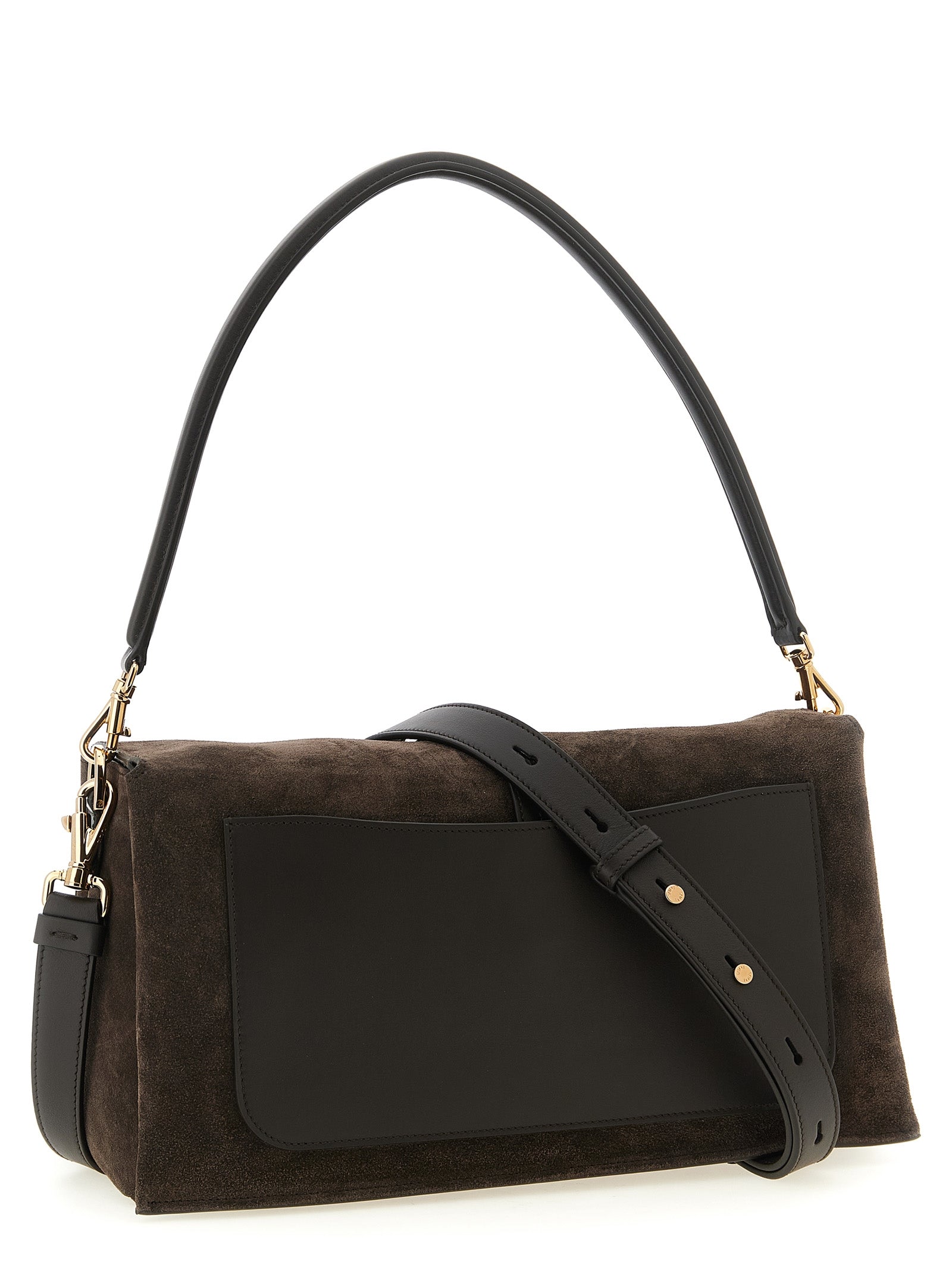 Tod's Brown Calfskin Shoulder Bag Tod's