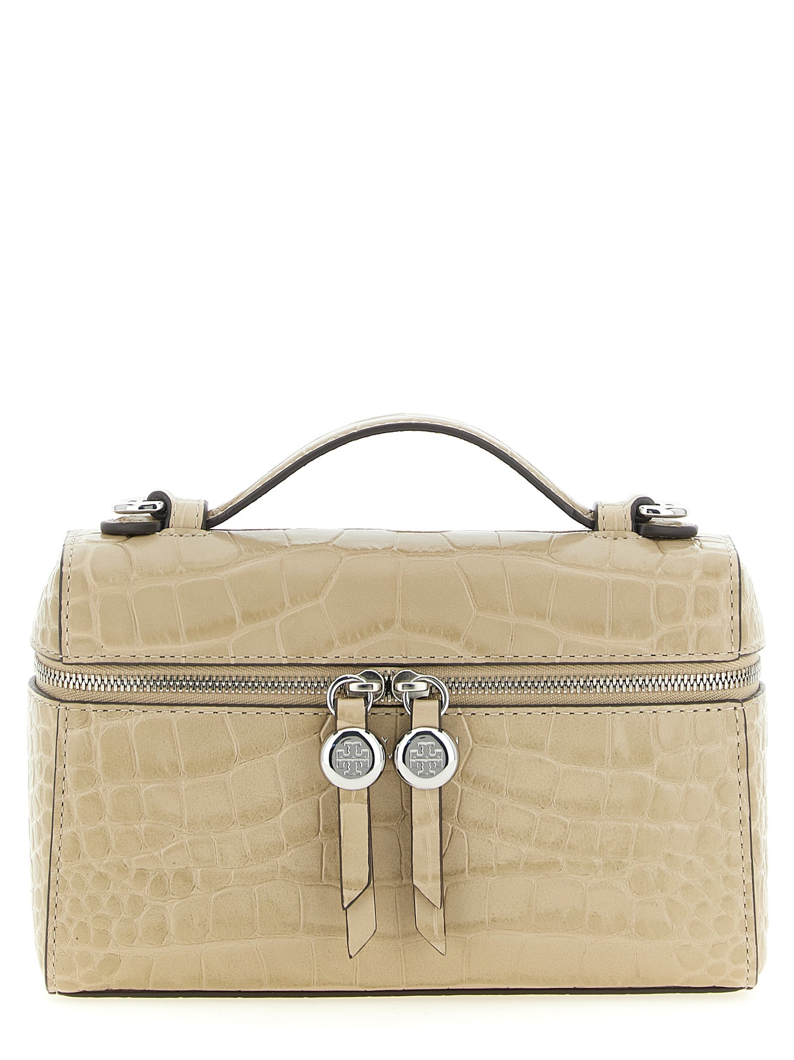 Tory Burch Beige Cowhide Shoulder Bag Tory Burch