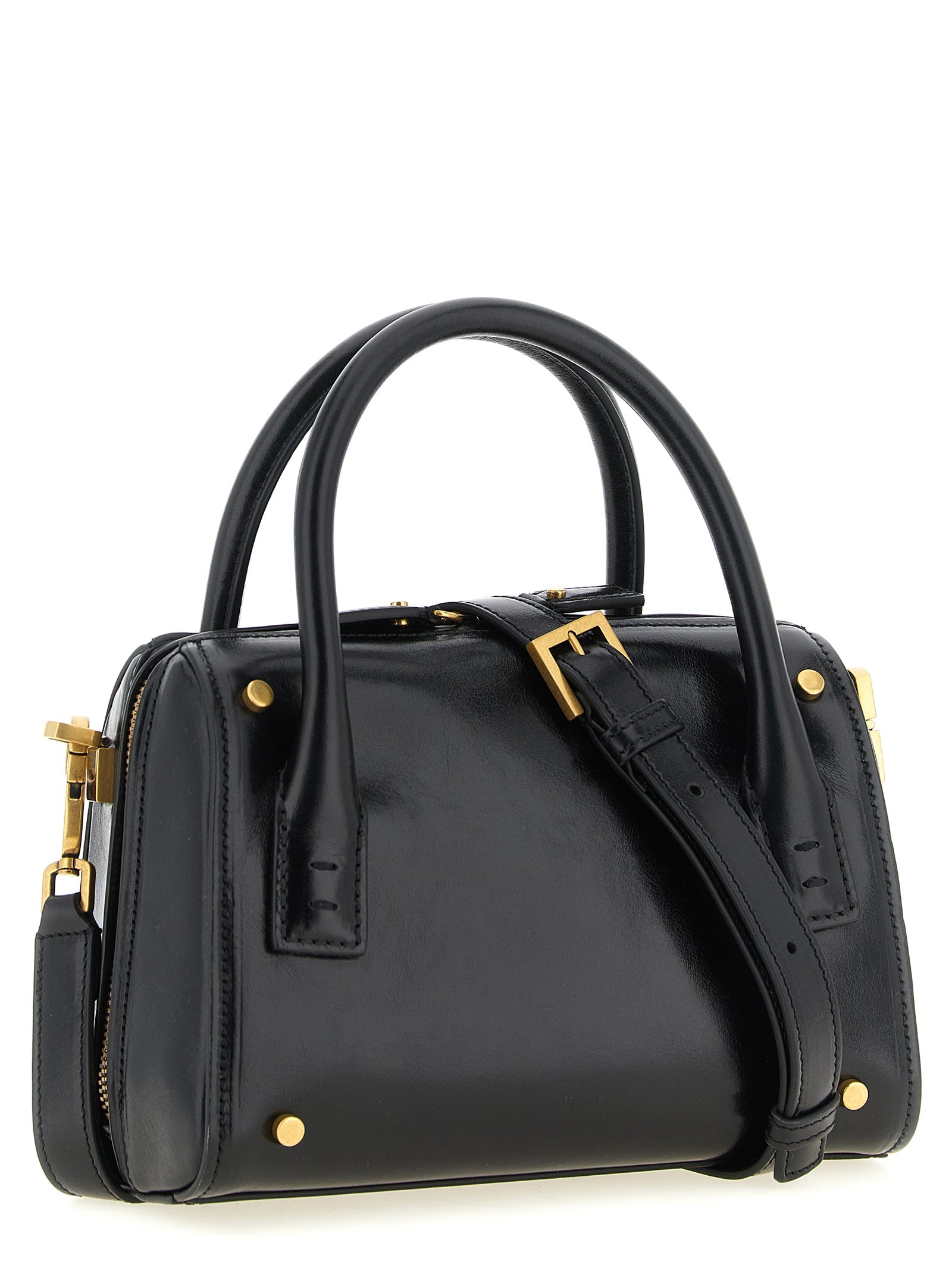 Versace Black Calfskin Handbag Versace