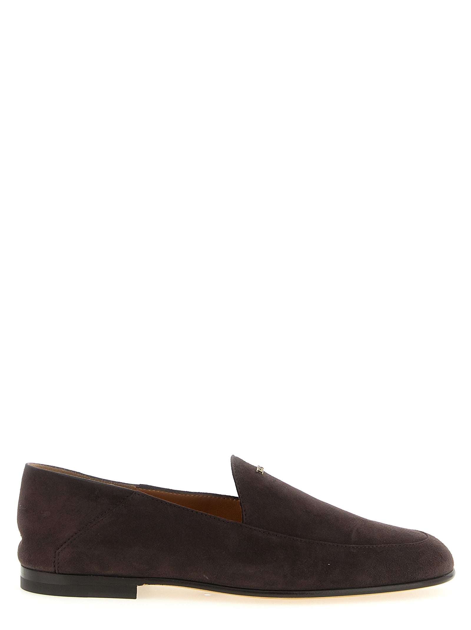 Tod's Brown Goatskin Slip-On Loafers Tod's