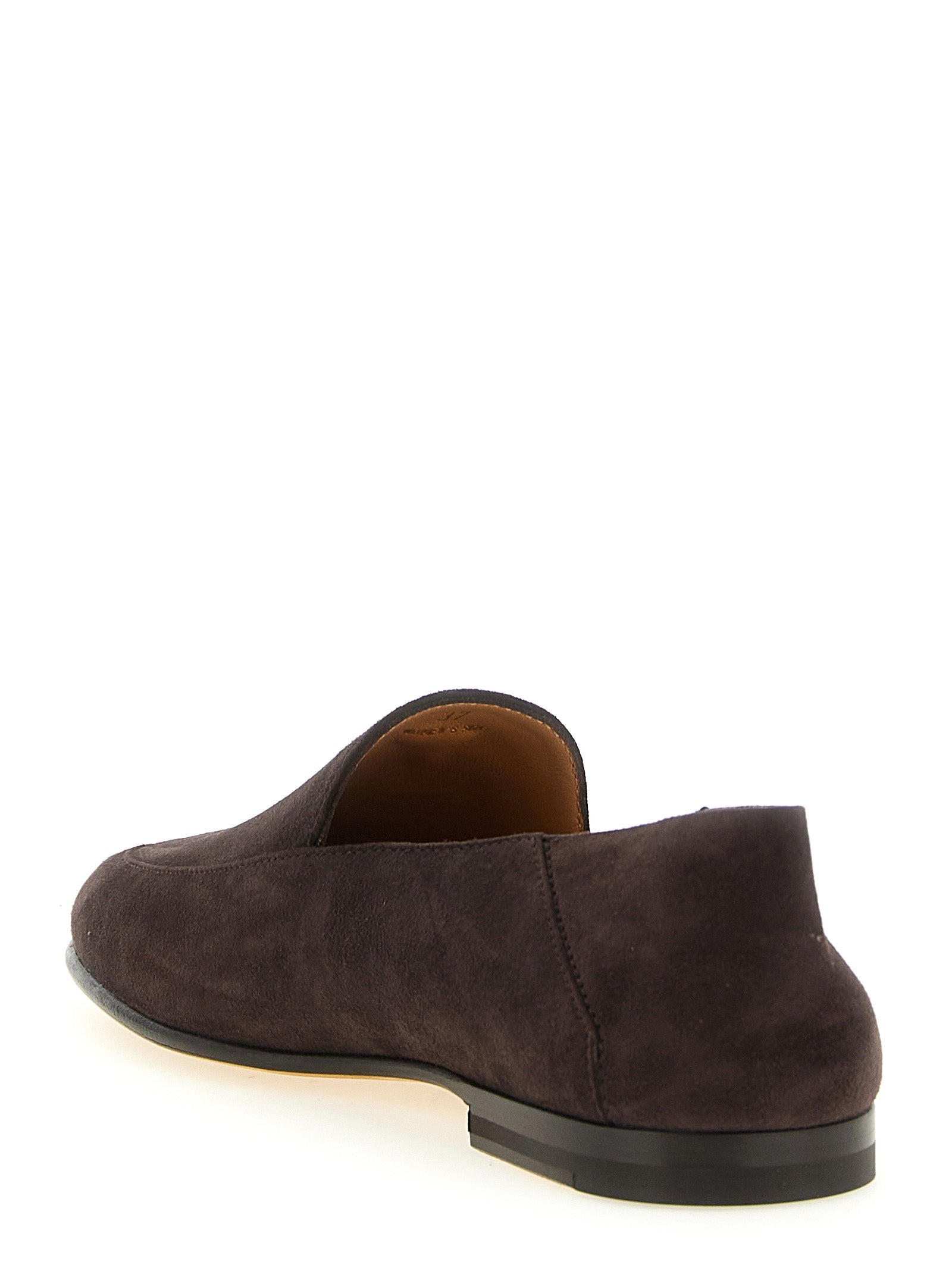 Tod's Brown Goatskin Slip-On Loafers Tod's