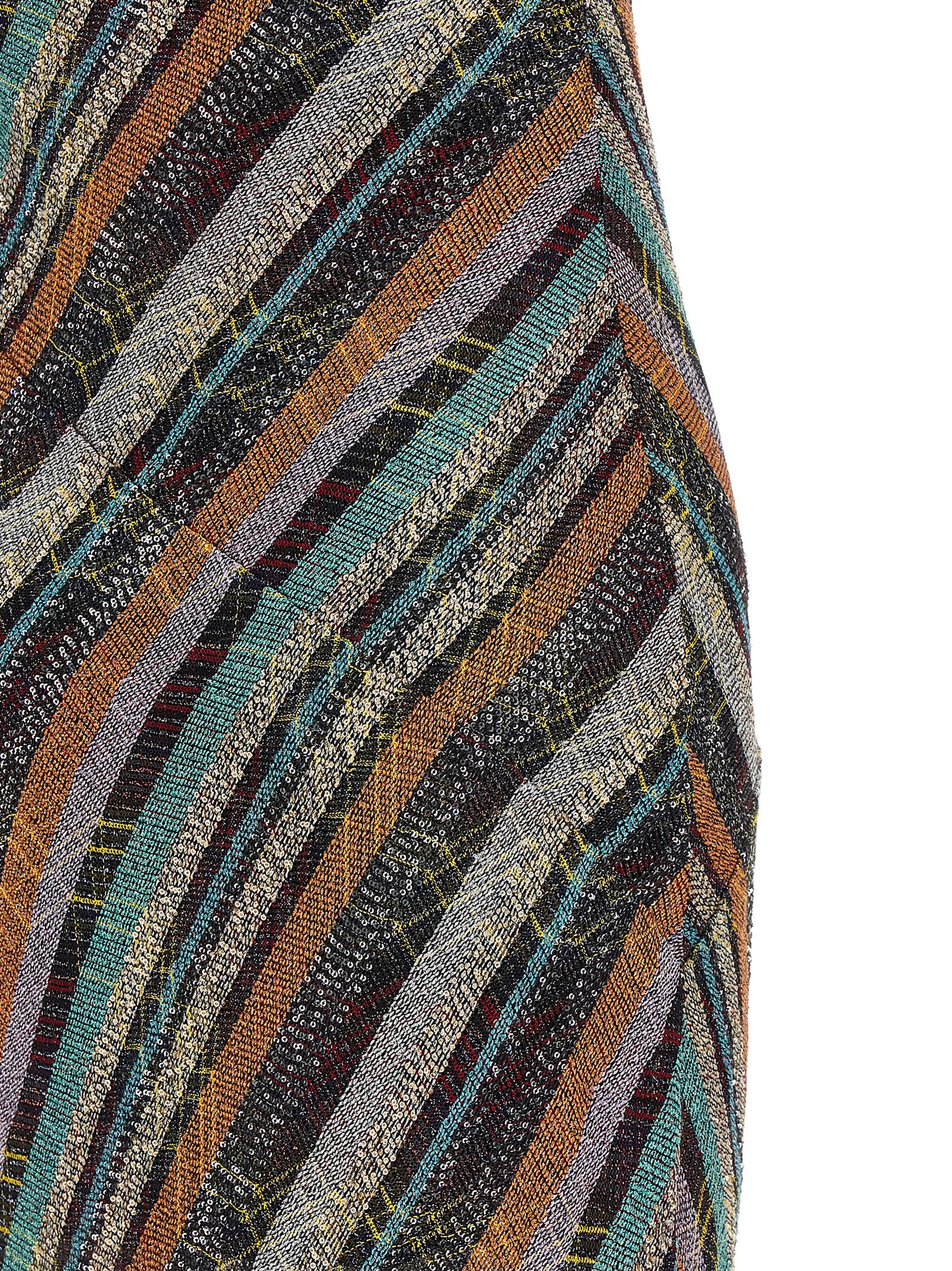 Missoni Multicolor Viscose Long Dress Missoni