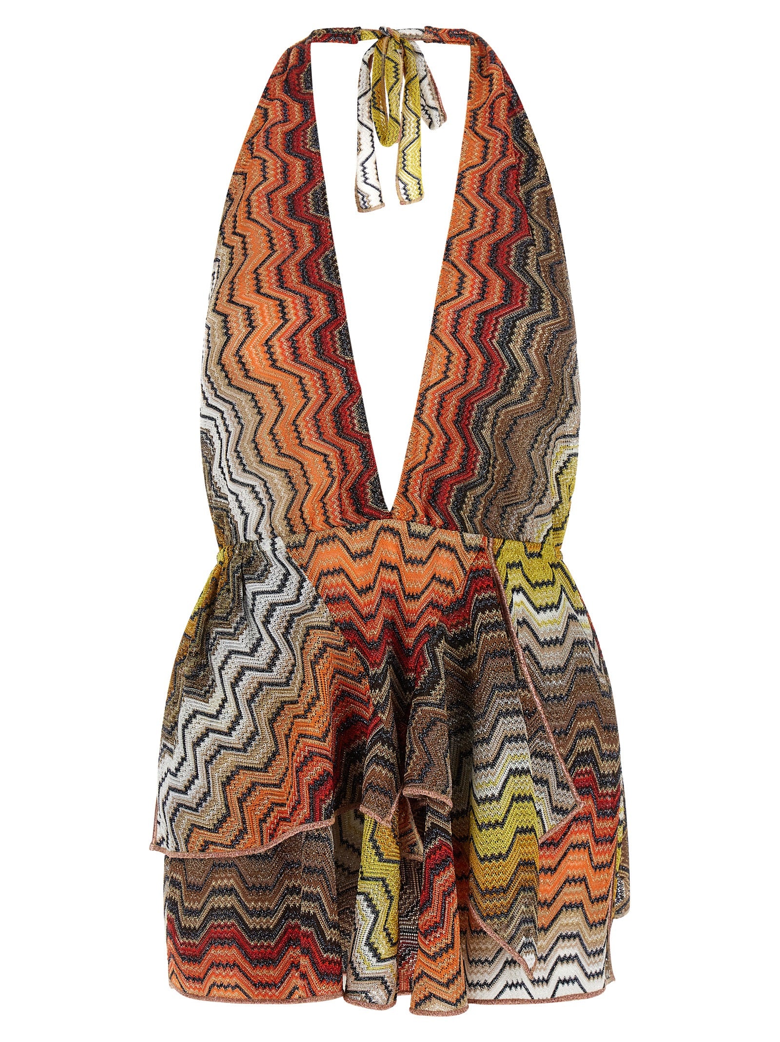 Missoni Multicolor Viscose Casual Dress Missoni