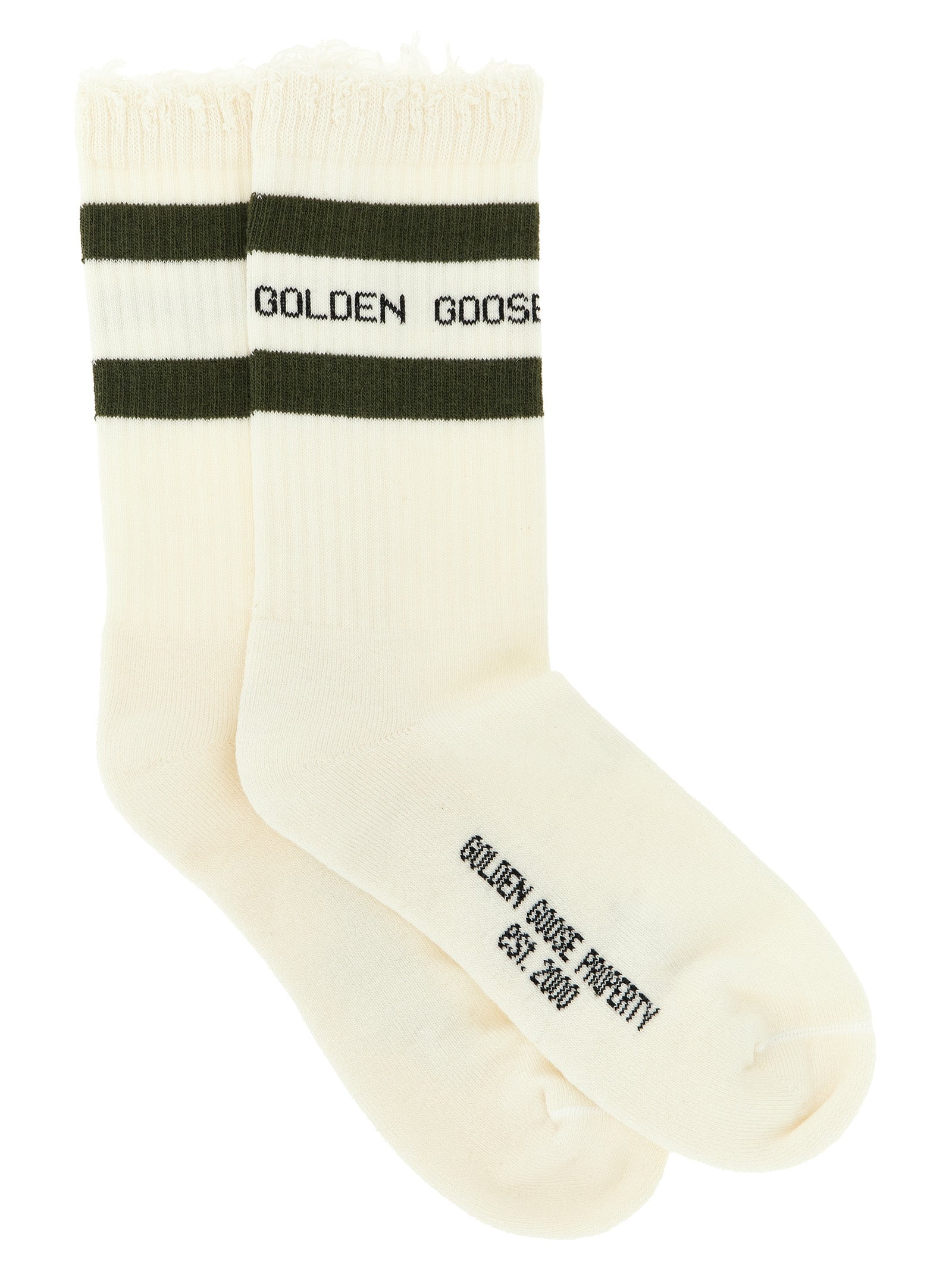 Golden Goose Bicolor Cotton Socks Golden Goose