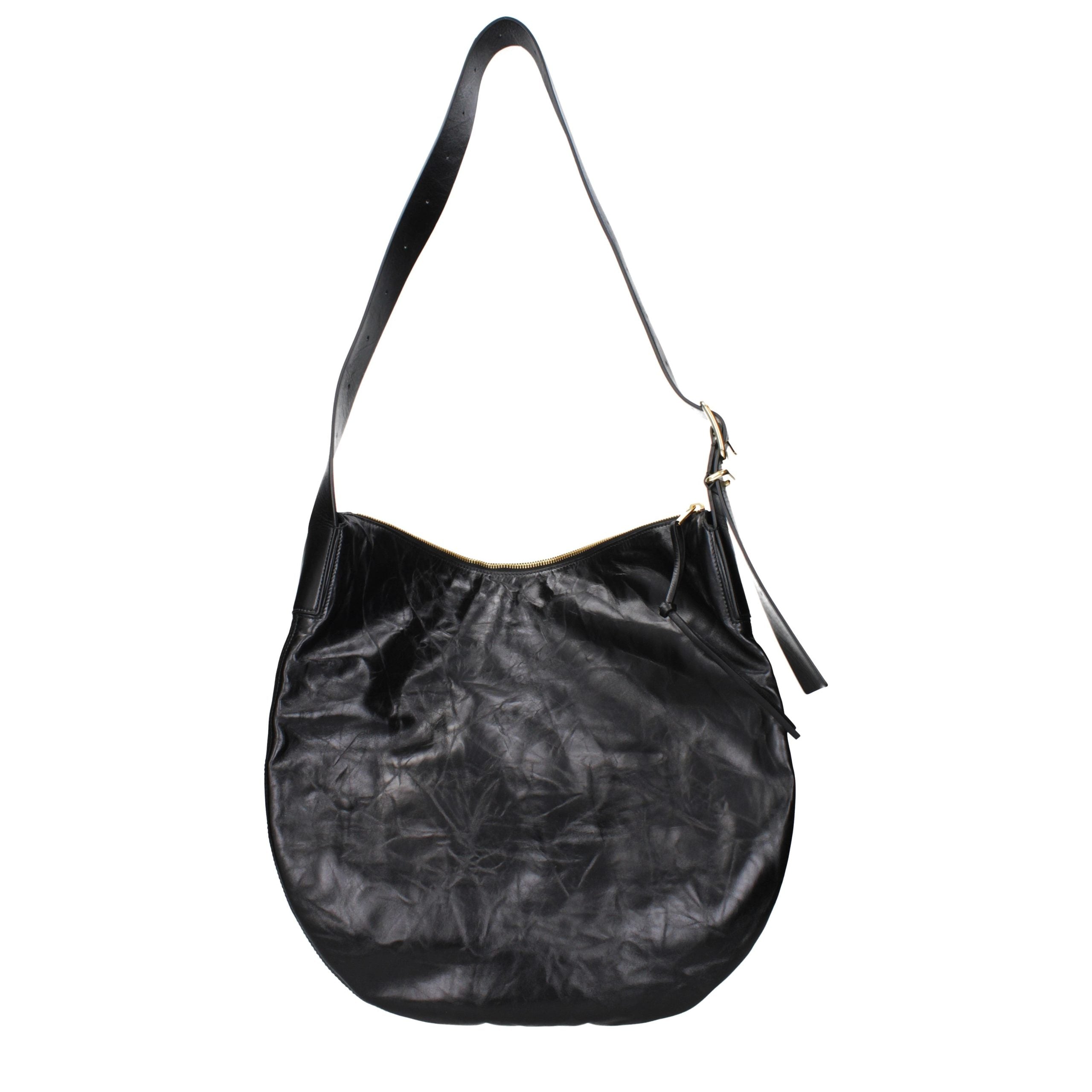 Jil Sander Black Leather Crossbody Bag Jil Sander