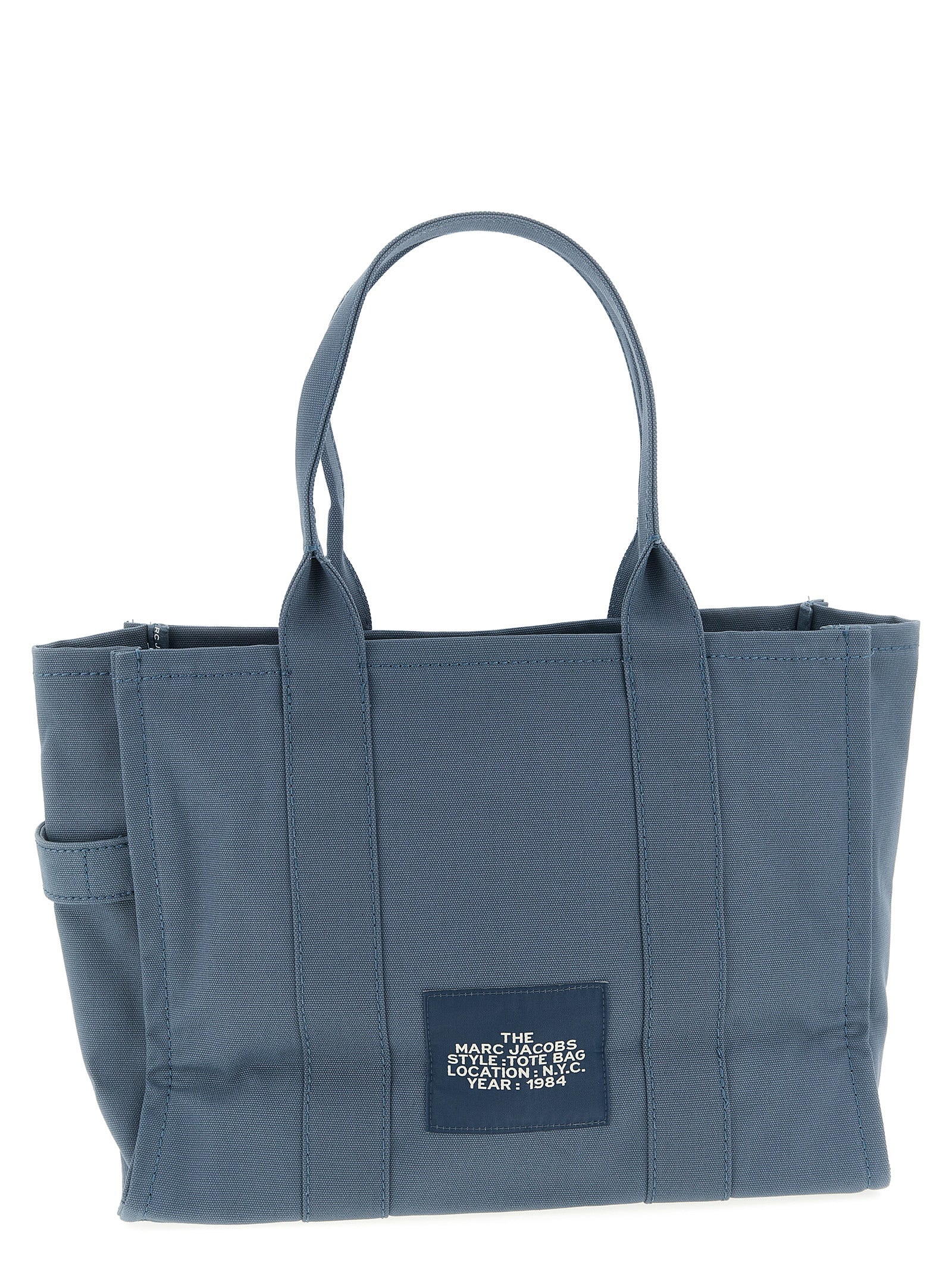 Marc Jacobs Blue Cotton Tote Bag Marc Jacobs