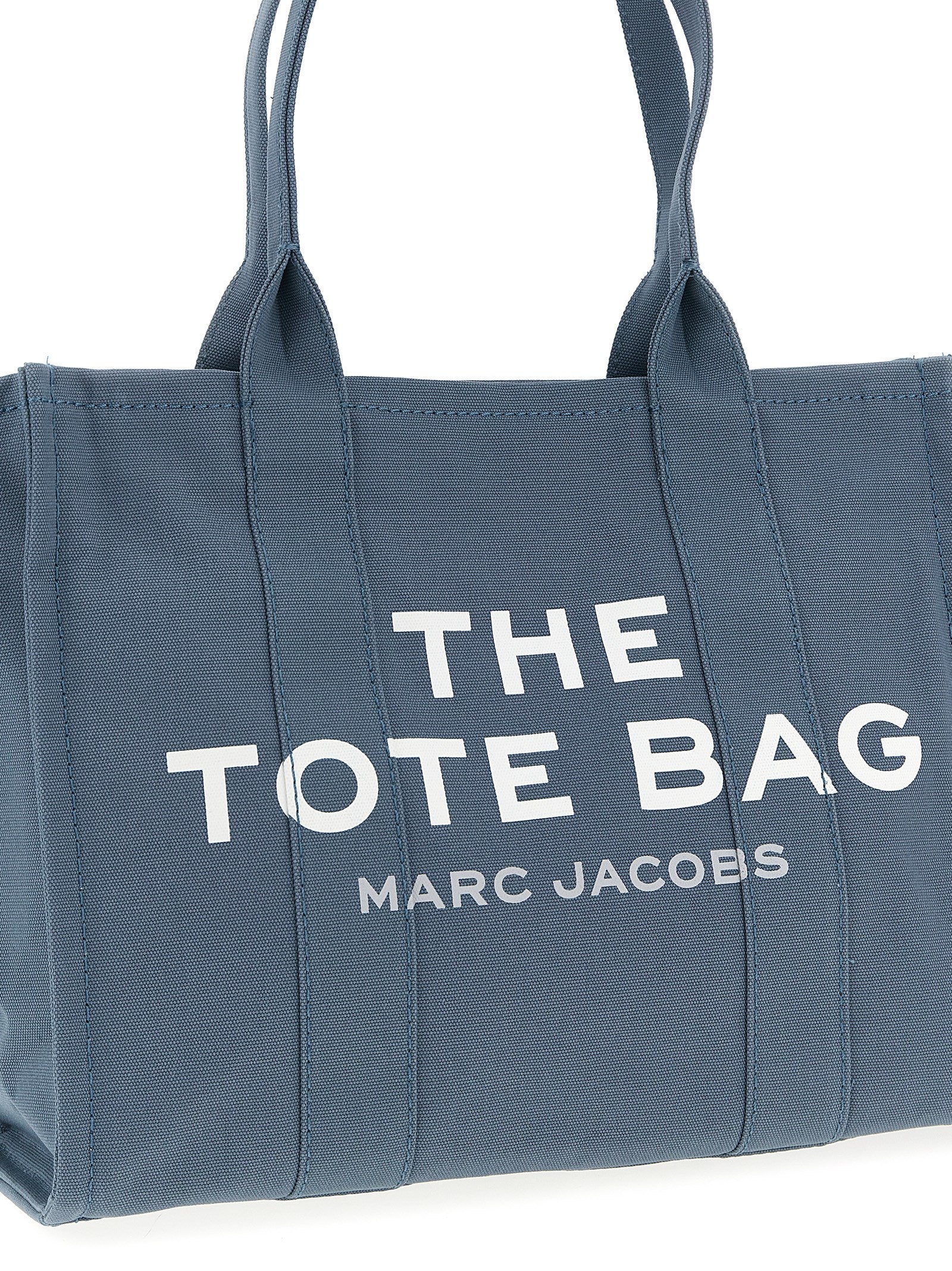 Marc Jacobs Blue Cotton Tote Bag Marc Jacobs