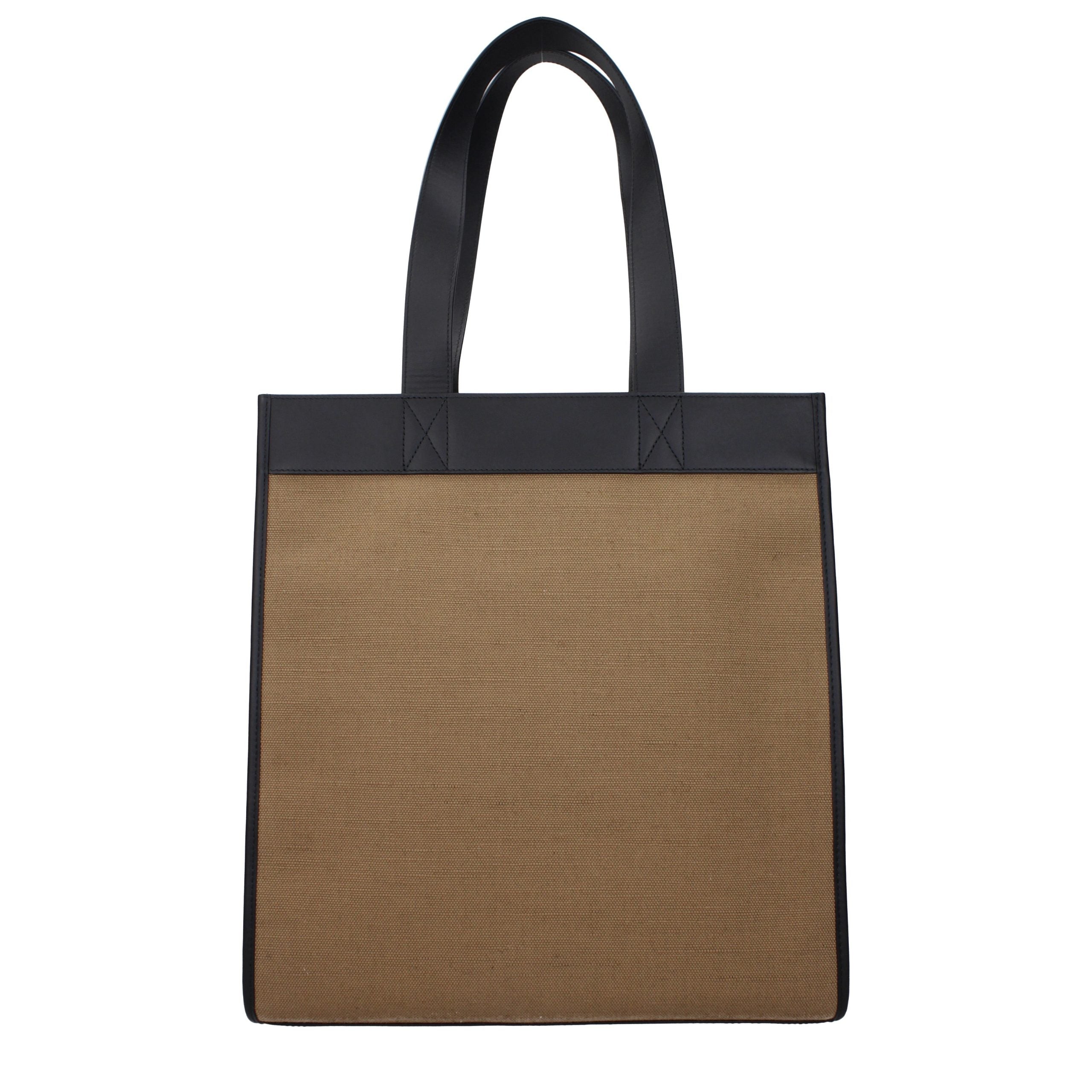 Burberry Brown Fabric Shoulder Bag Burberry