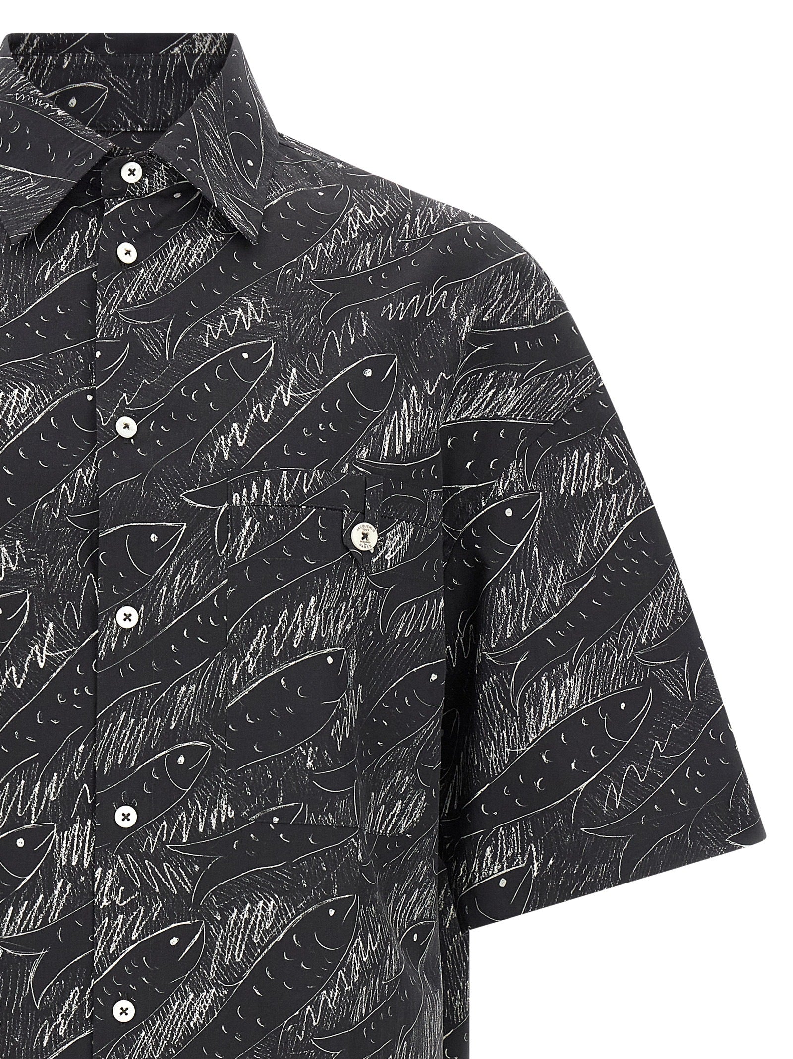 Jacquemus Black Cotton Blouse Jacquemus