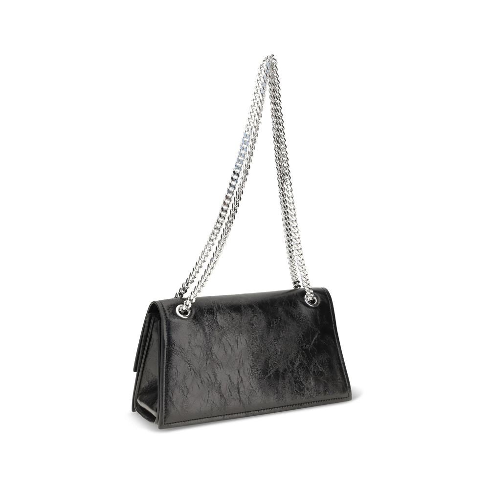 Tory Burch Black Suede Leather Shoulder Bag Tory Burch