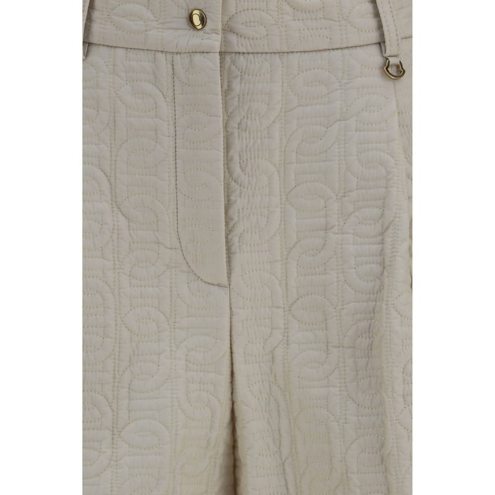 Moncler Beige Polyamide Bermuda Shorts Moncler