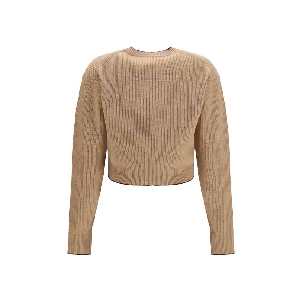 Chloé Beige Wool Oves Aries Sweatshirt Chloé