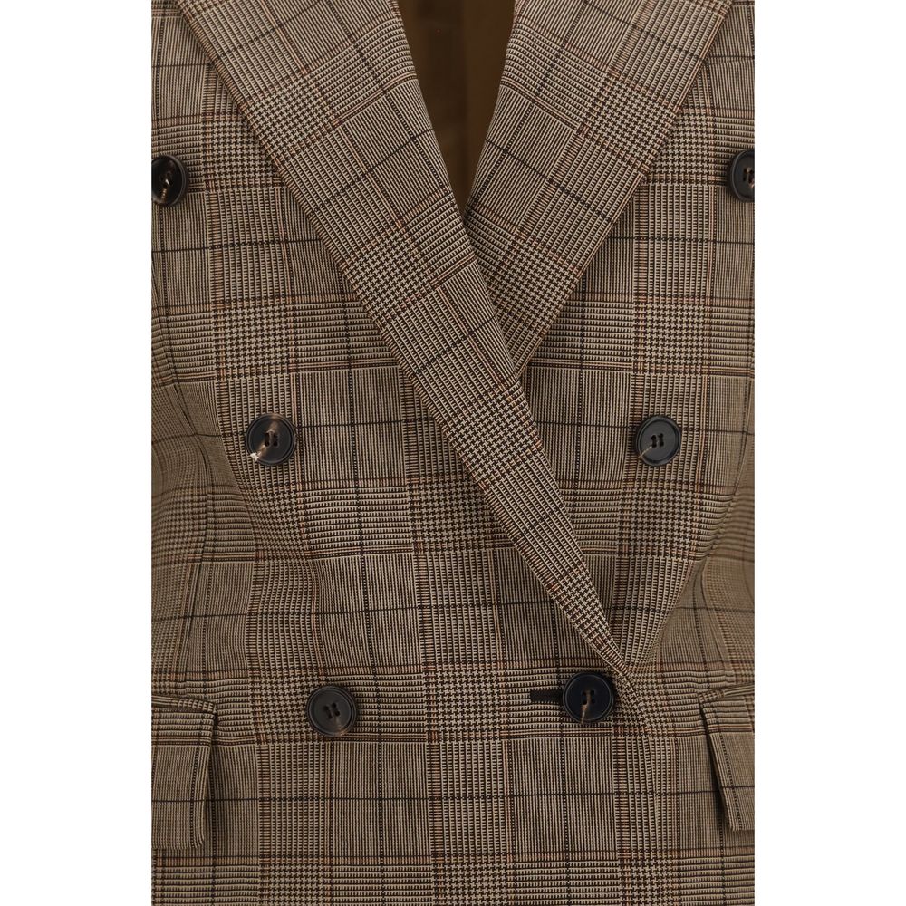Chloé Beige Wool Oves Aries Blazer Chloé