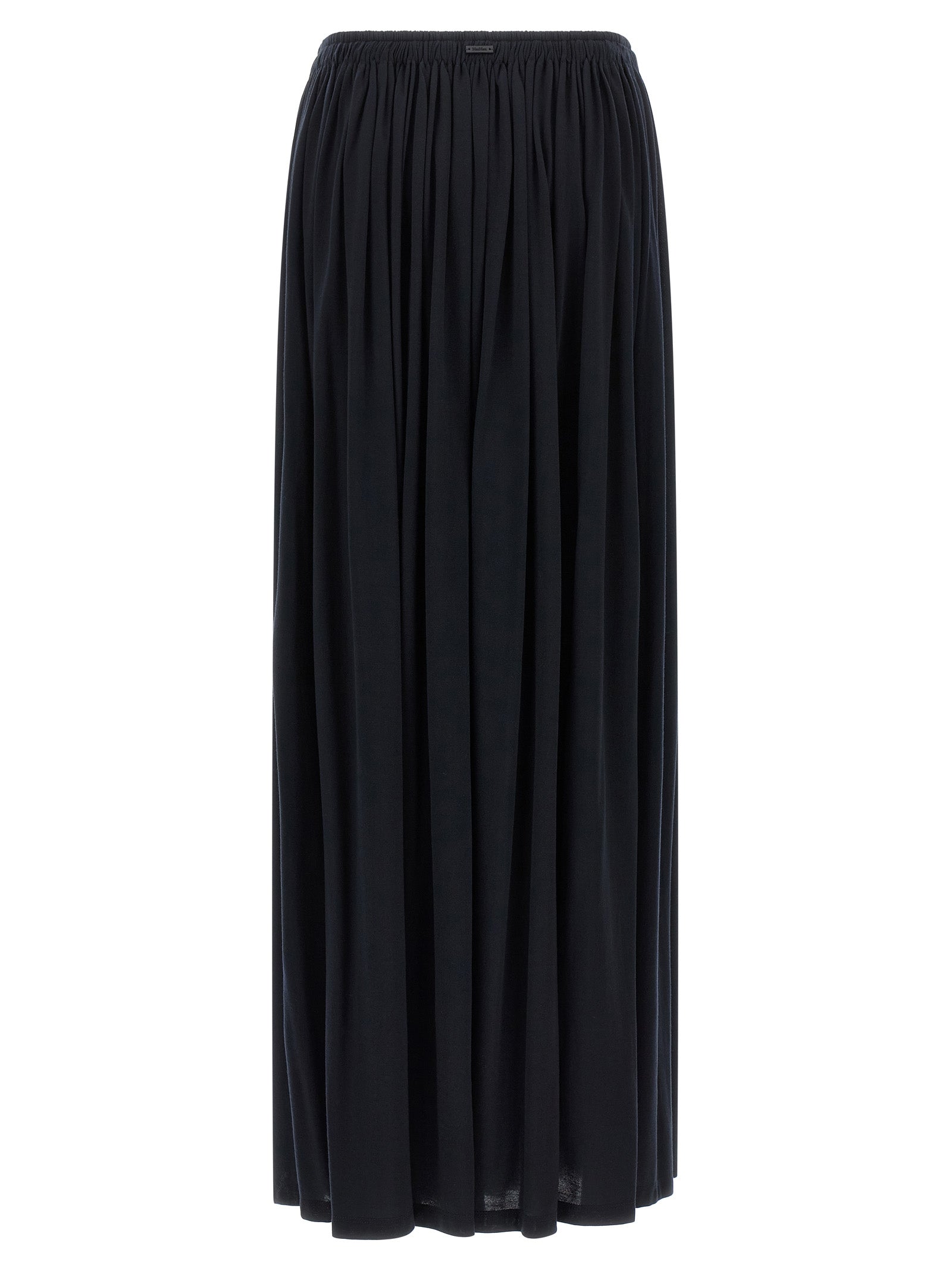 Max Mara Blue Lyocell Mini Skirt Max Mara