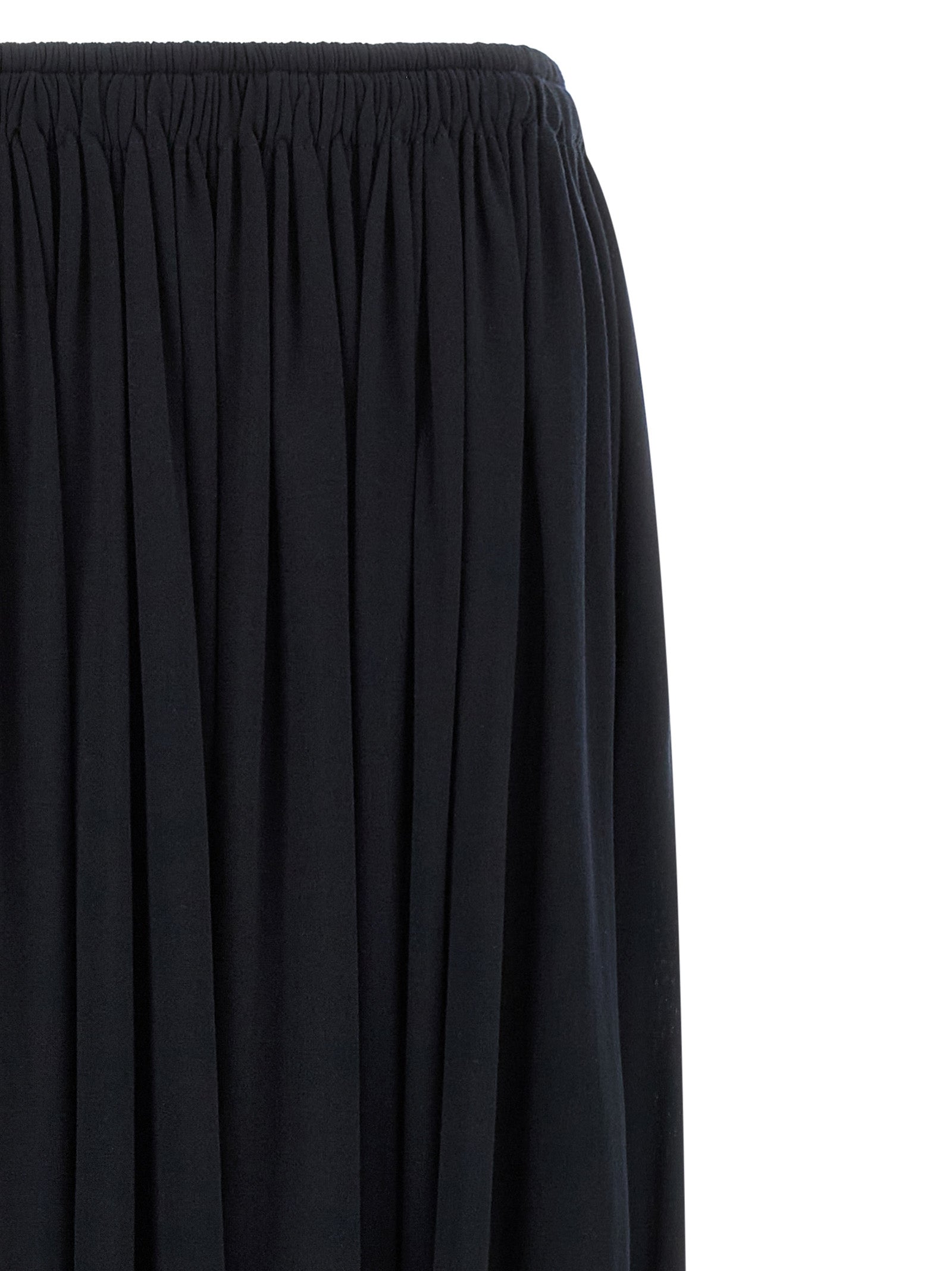 Max Mara Blue Lyocell Mini Skirt Max Mara