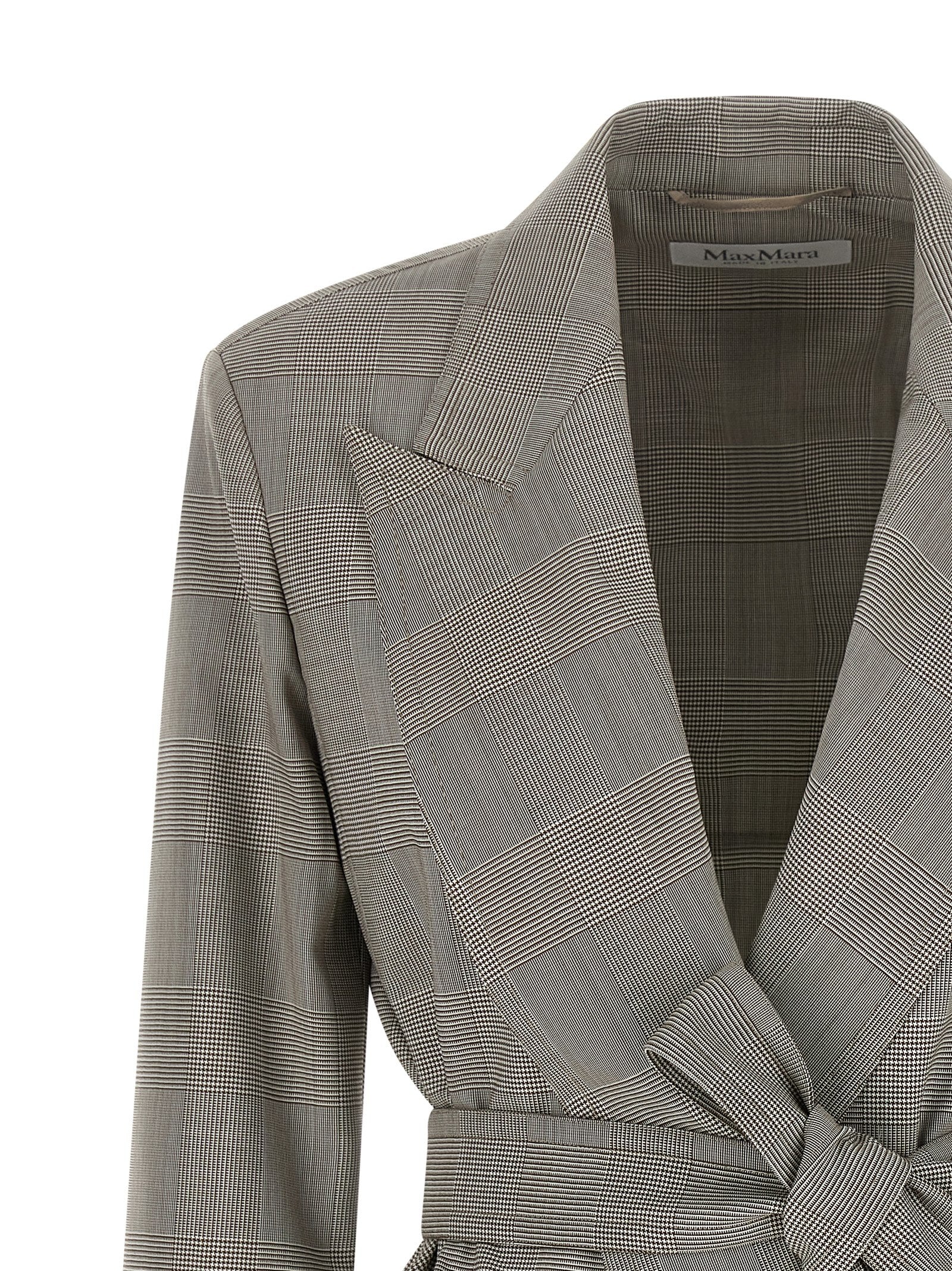 Max Mara Gray Wool Blazer Max Mara