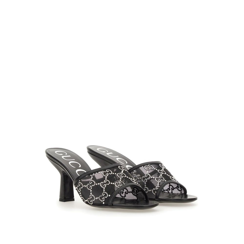 Gucci Black Polyamide Mules Gucci