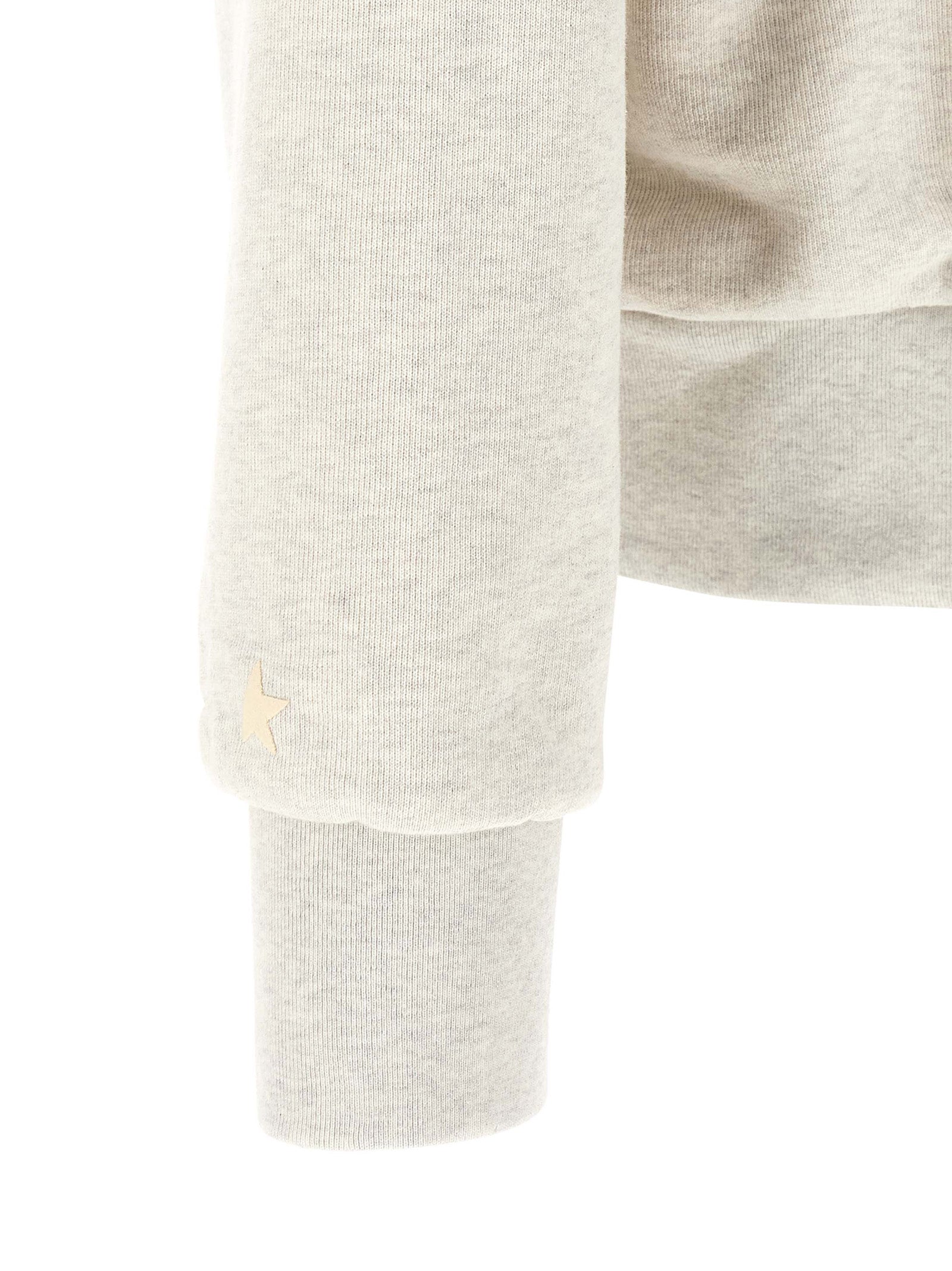 Golden Goose Gray Cotton Sweatshirt Golden Goose
