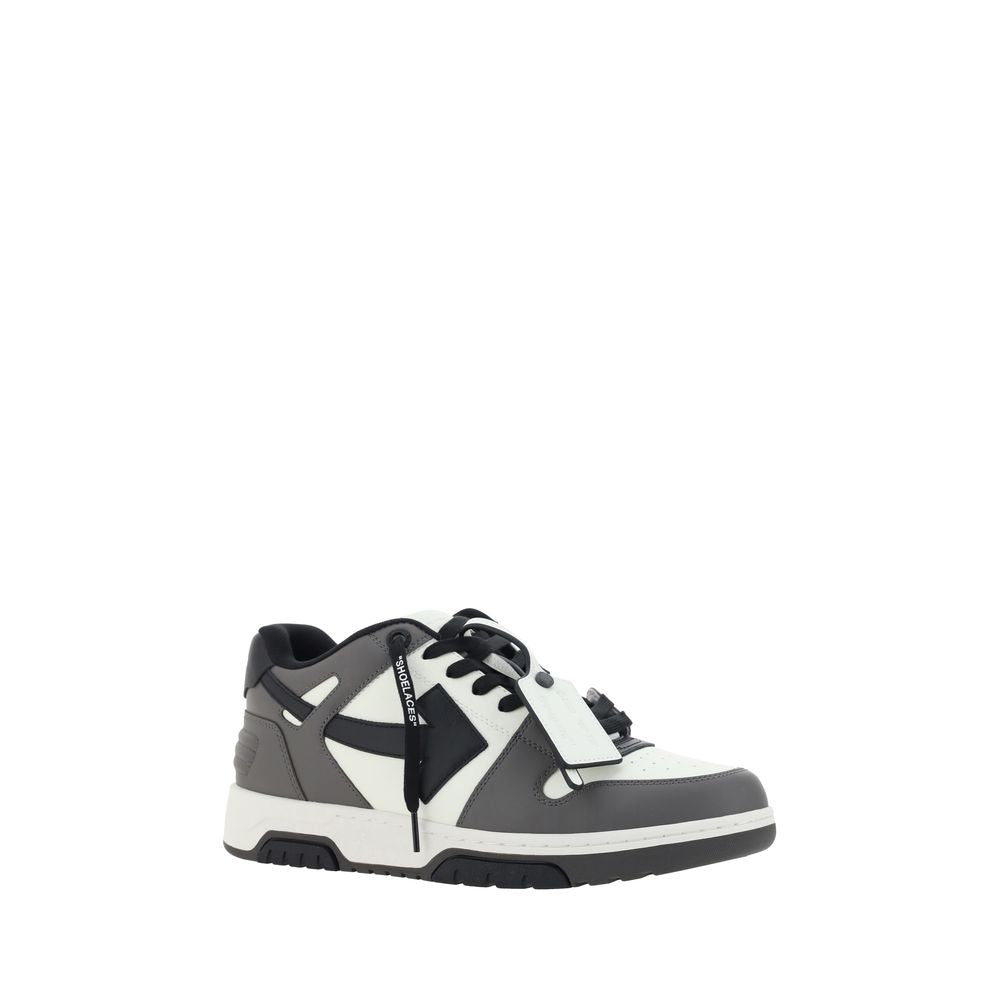 Off-White Multicolor Calf Leather Bos Taurus Athletic Sneakers Off-White
