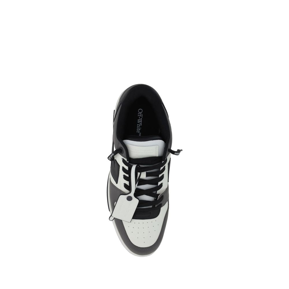 Off-White Multicolor Calf Leather Bos Taurus Athletic Sneakers Off-White