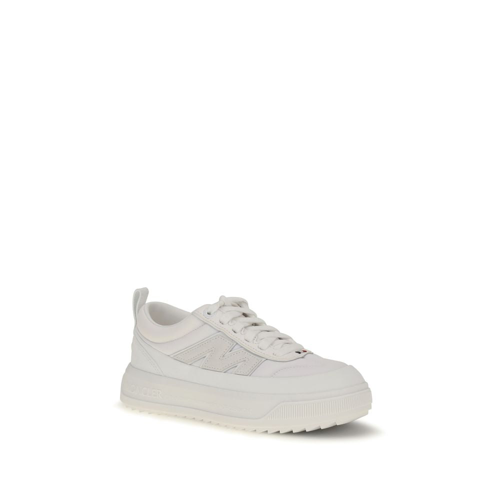 Moncler White Polyamide Athletic Sneakers Moncler
