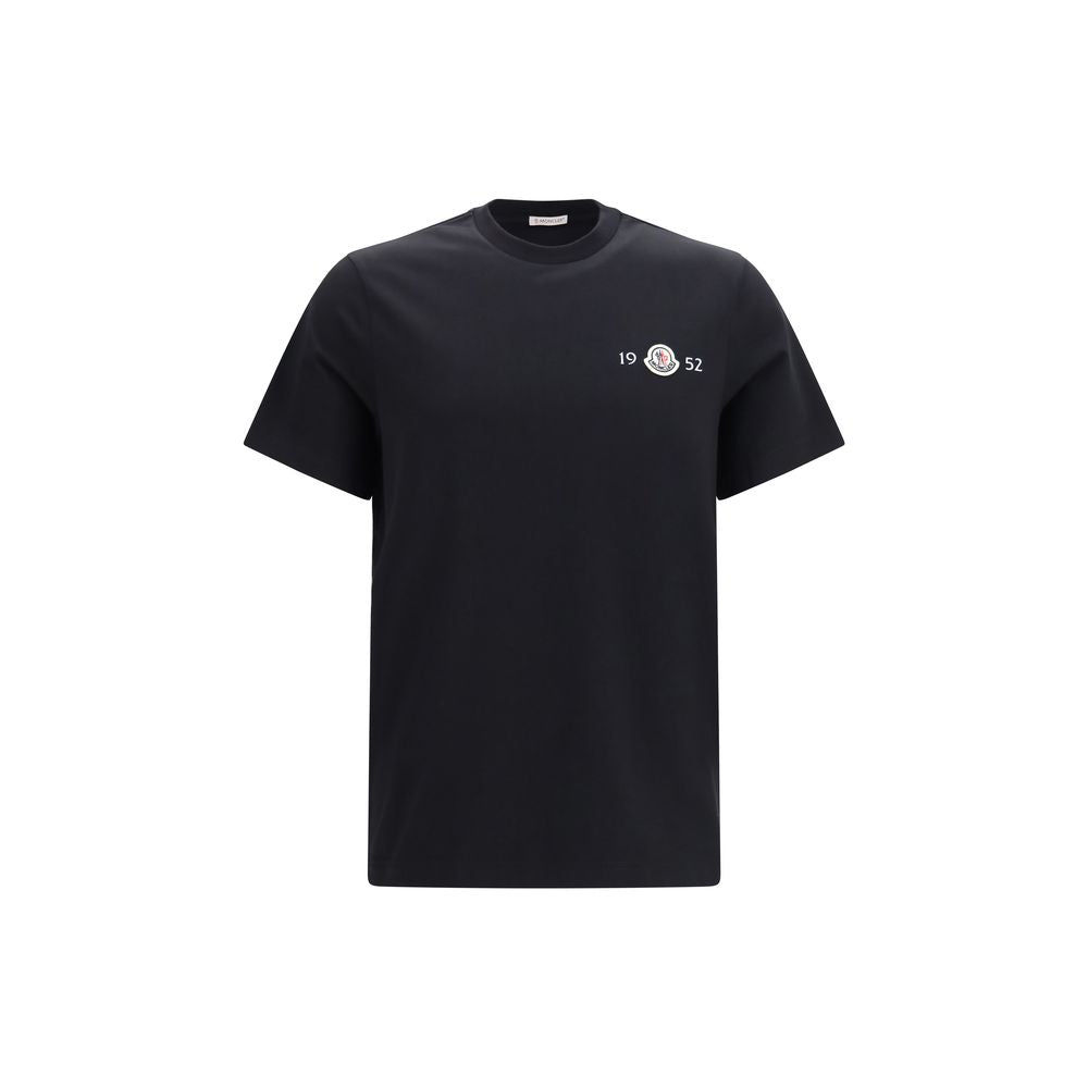 Moncler Black Cotton T-Shirt Moncler