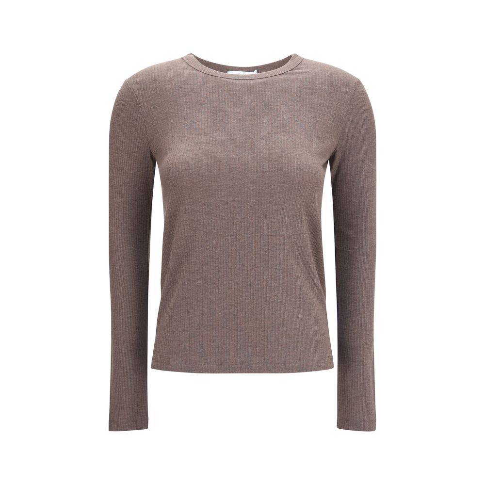 Max Mara Brown Lyocell Sweatshirt Max Mara