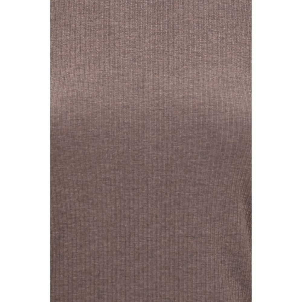 Max Mara Brown Lyocell Sweatshirt Max Mara