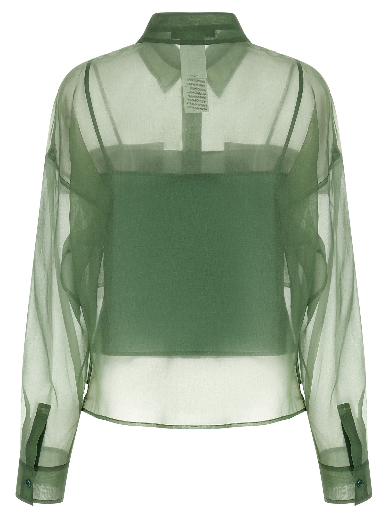 Max Mara Bicolor Cotton Blouse Max Mara