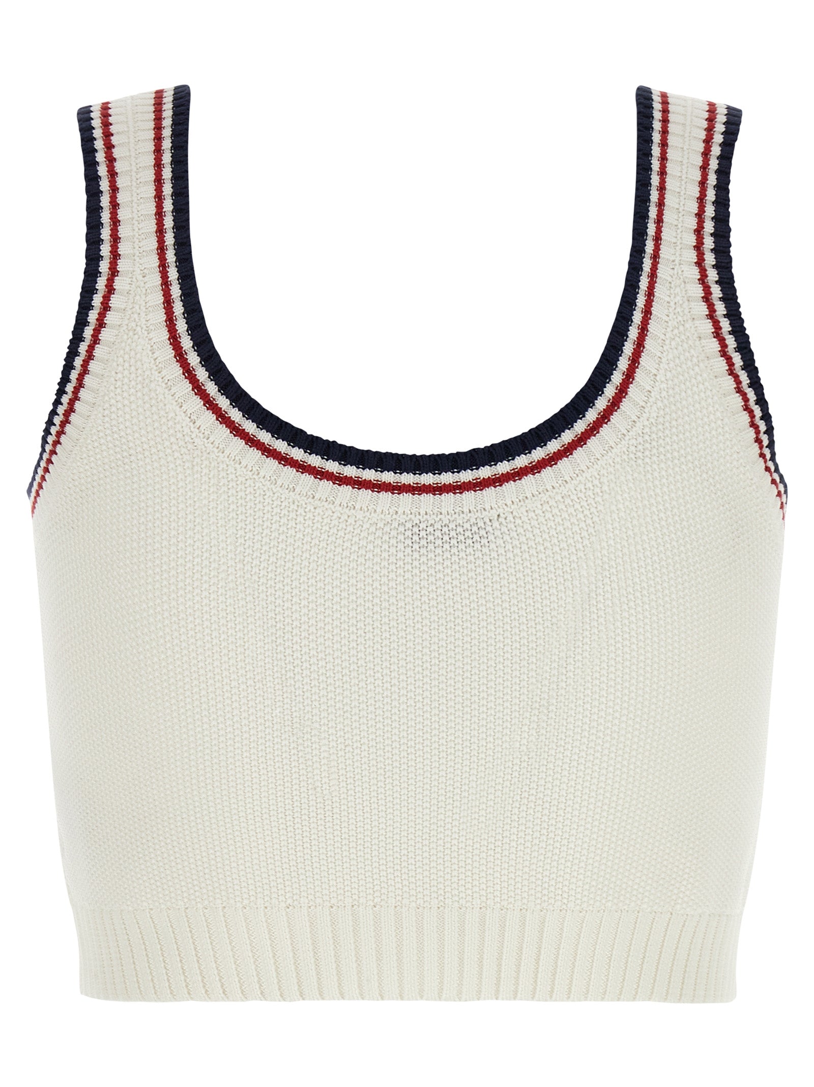 Brunello Cucinelli White Cotton Top Brunello Cucinelli