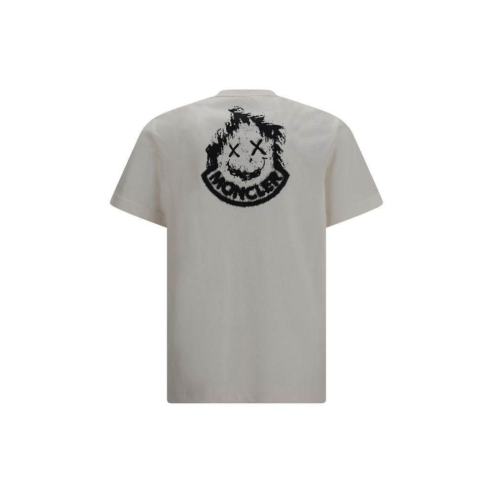 Moncler Beige Cotton T-Shirt Moncler