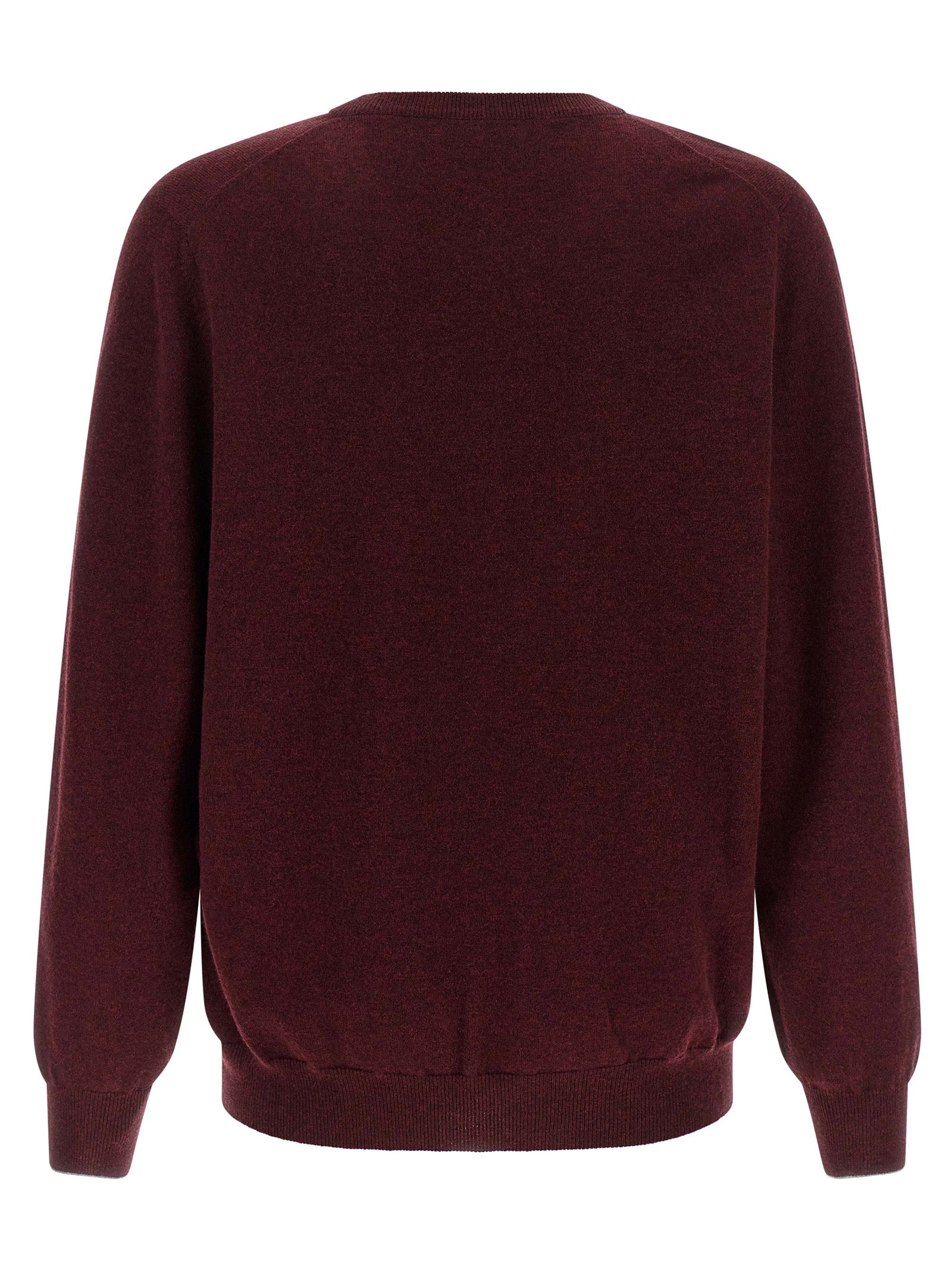 Brunello Cucinelli Bordeaux Cashmere Cardigan Brunello Cucinelli