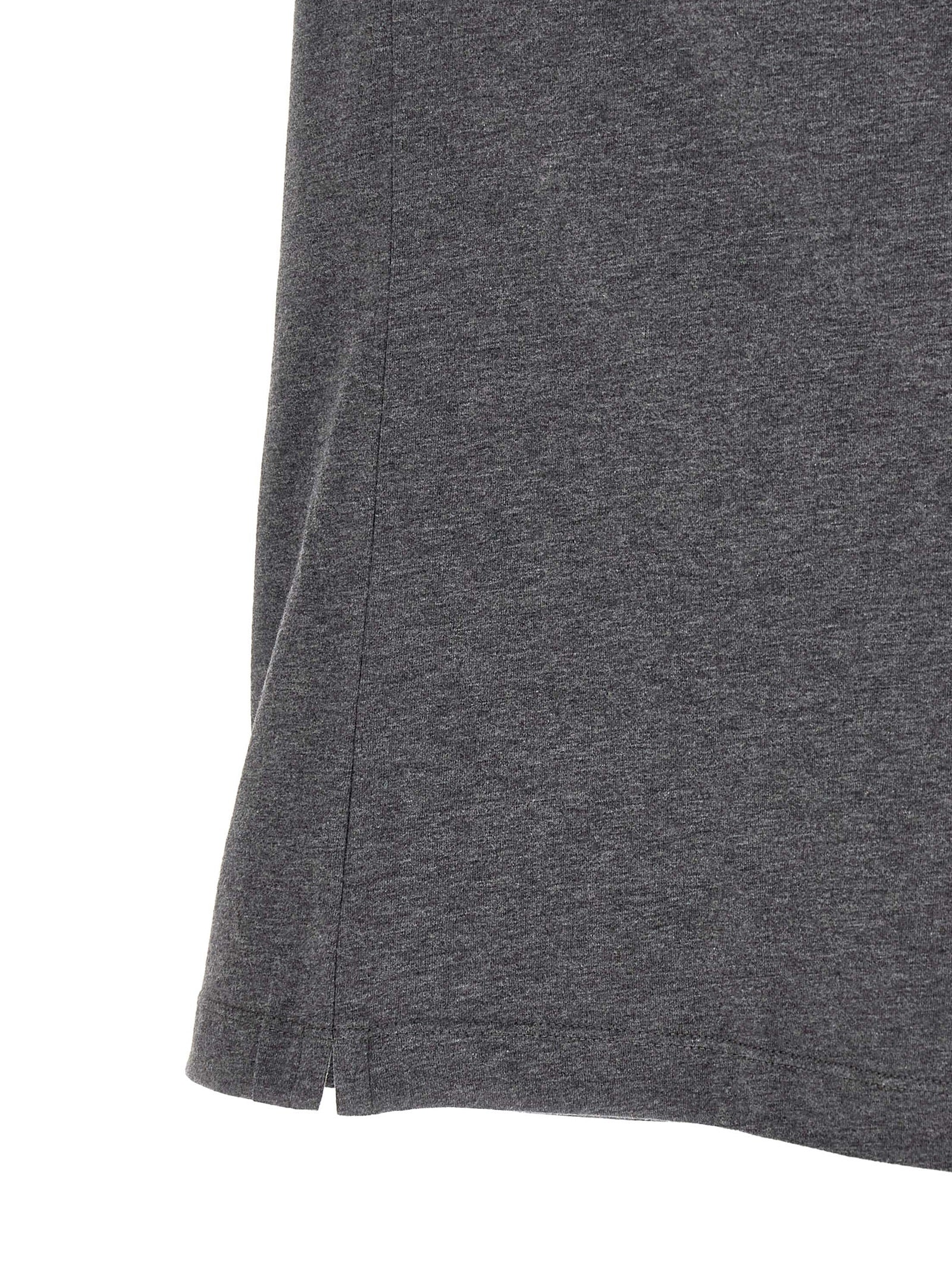 Brunello Cucinelli Gray Cotton T-Shirt Brunello Cucinelli
