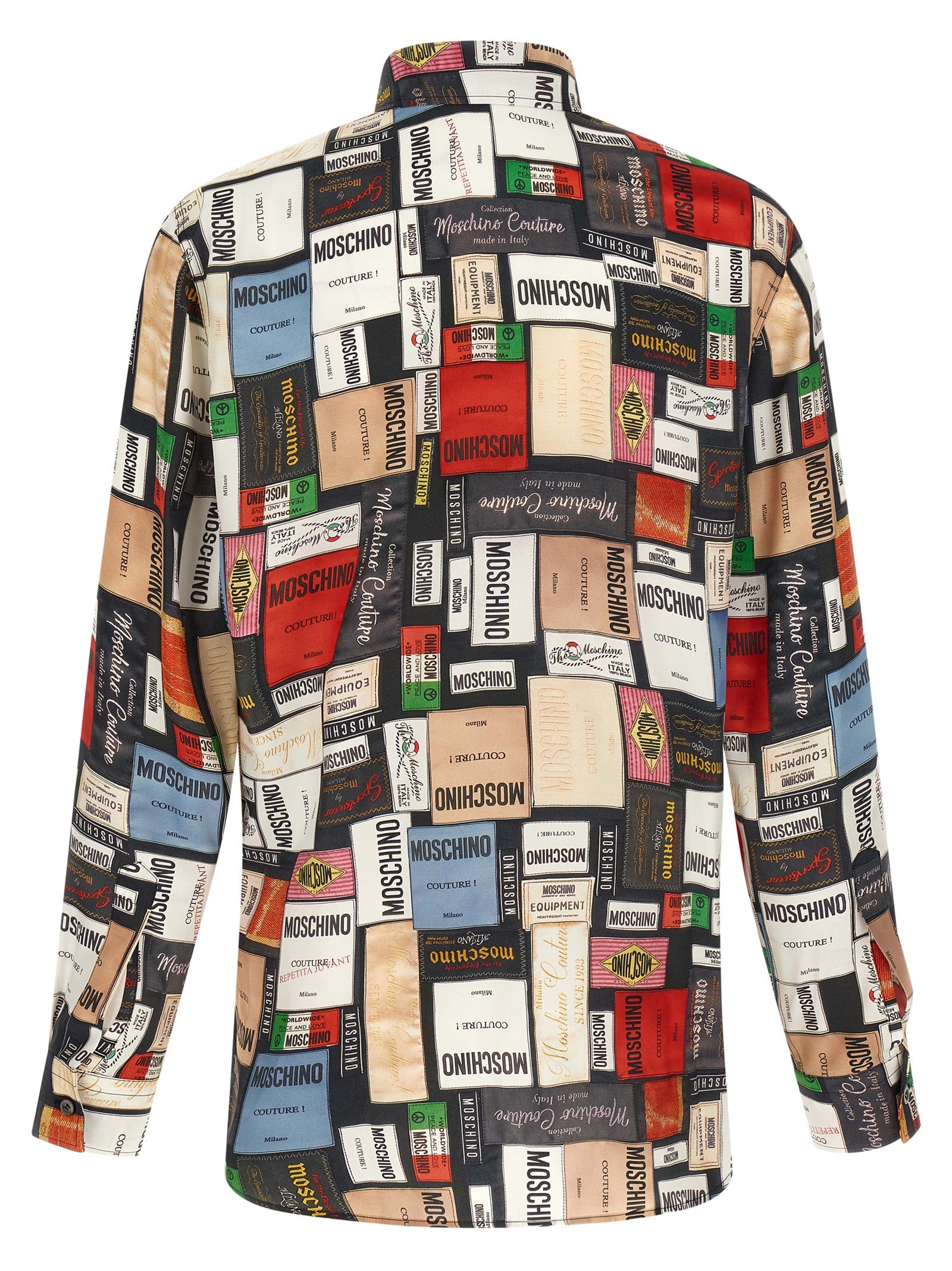 Moschino Multicolor Silk Blouse Moschino