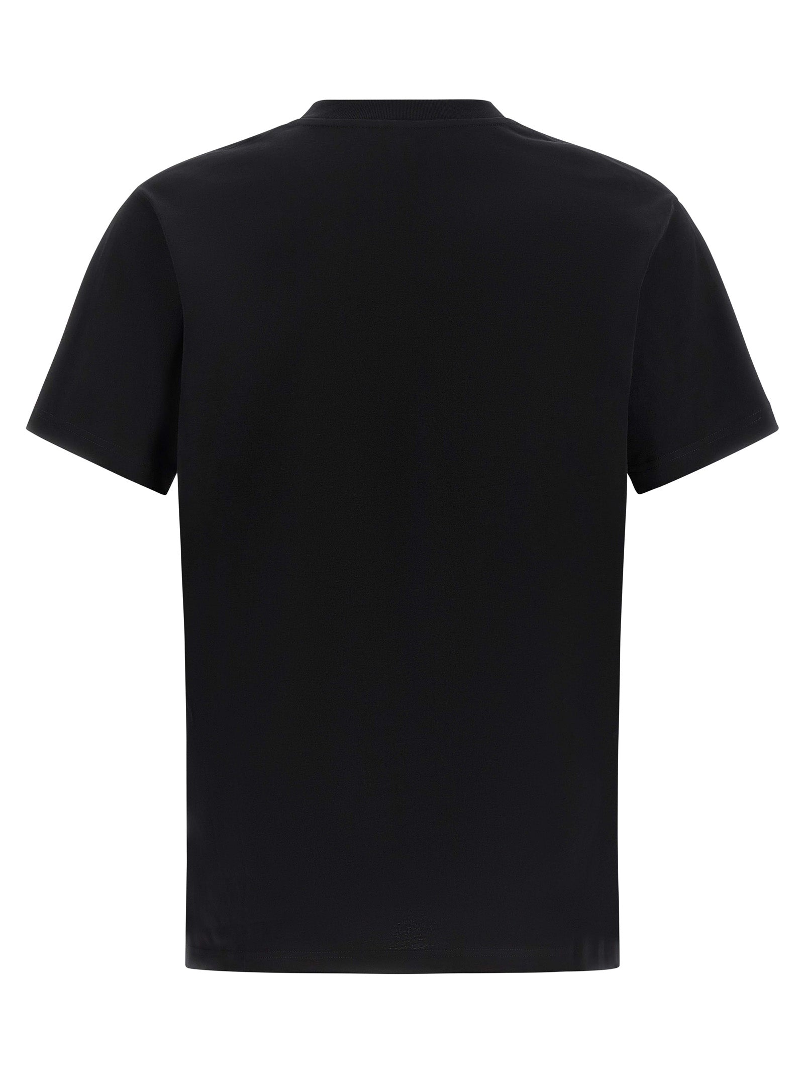 Moschino Black Cotton T-Shirt Moschino