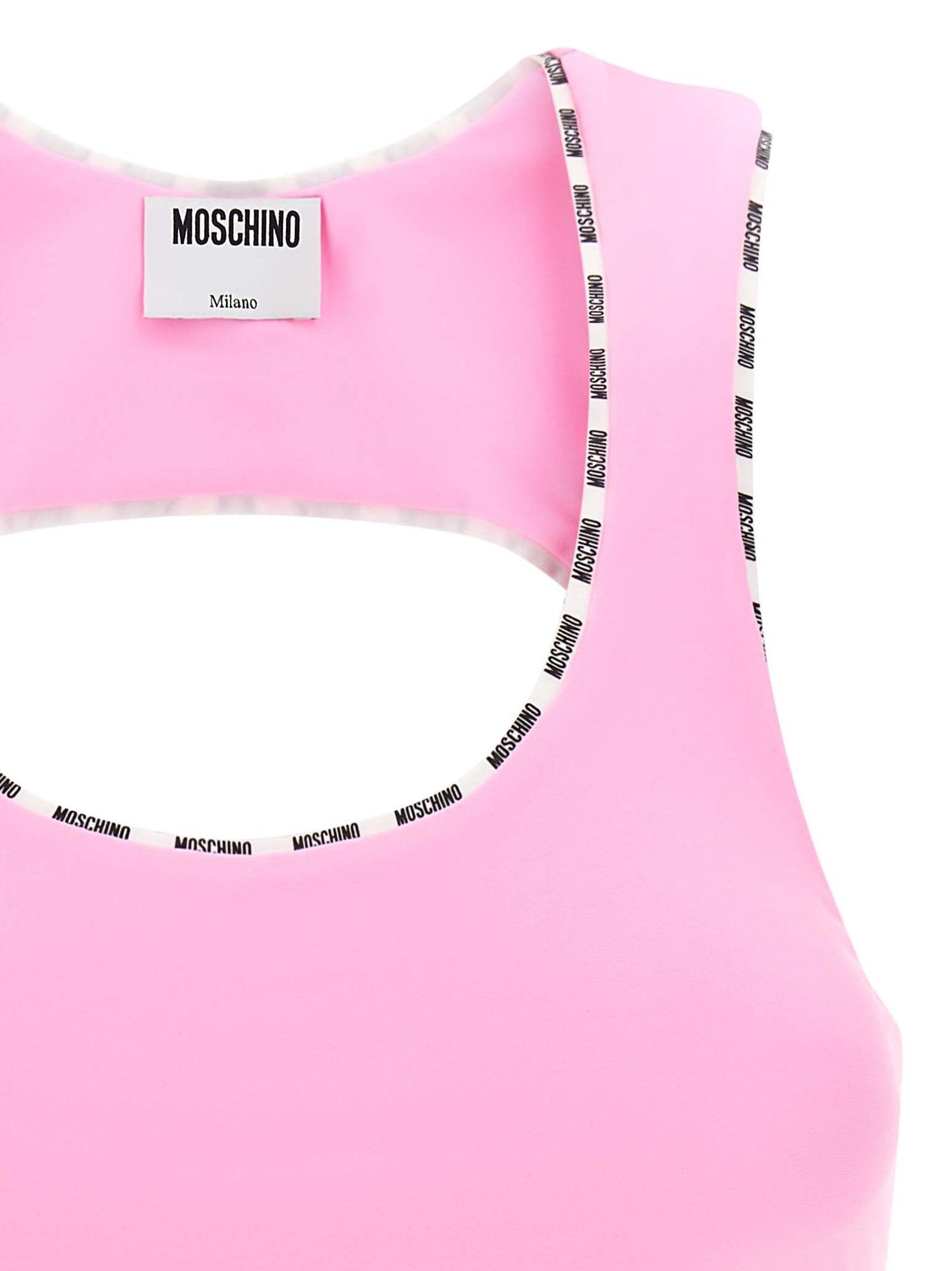 Moschino Multicolor Polyamide Sport Bra Moschino